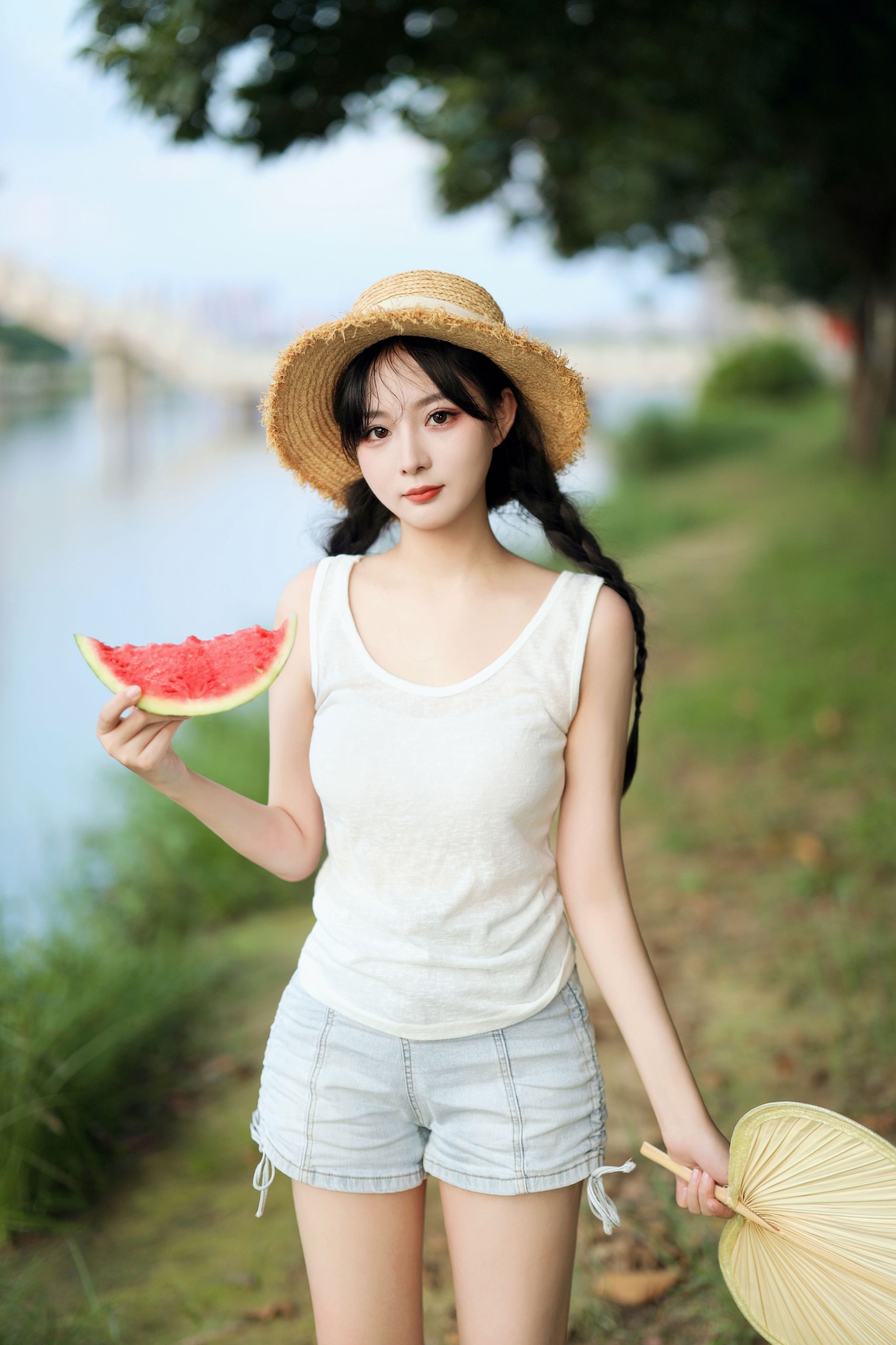 图片[3] - 我是小岁岁 - 《夏日西瓜》[22P] - 机器猫次元 - 机器猫次元