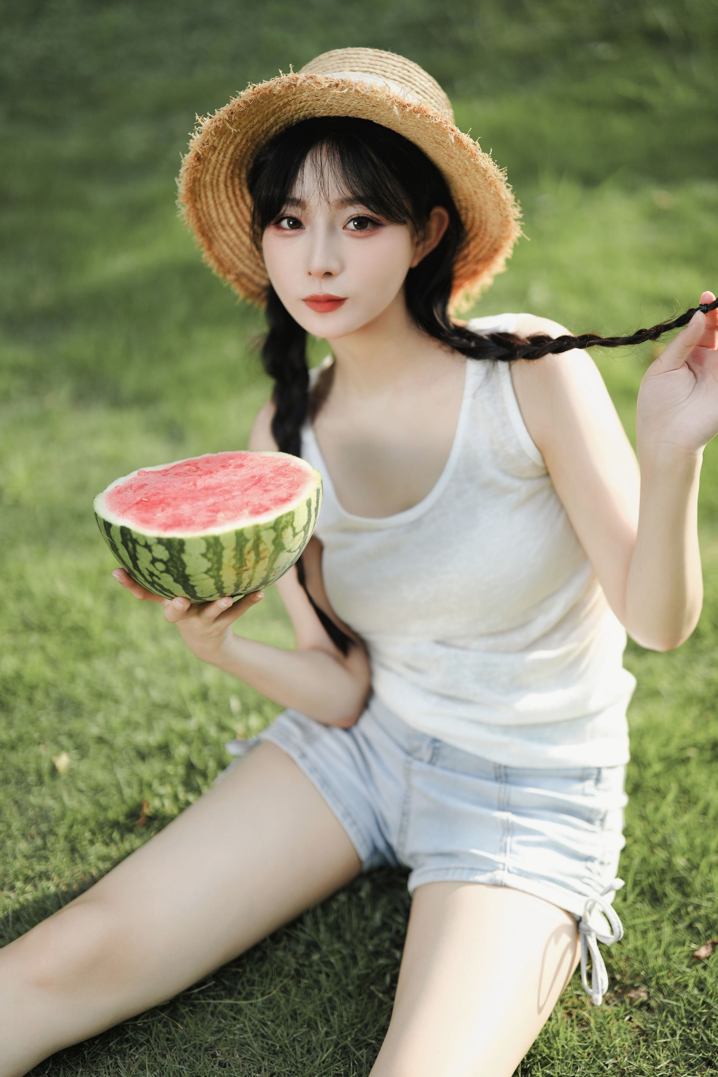 图片[6] - 我是小岁岁 - 《夏日西瓜》[22P] - 机器猫次元 - 机器猫次元
