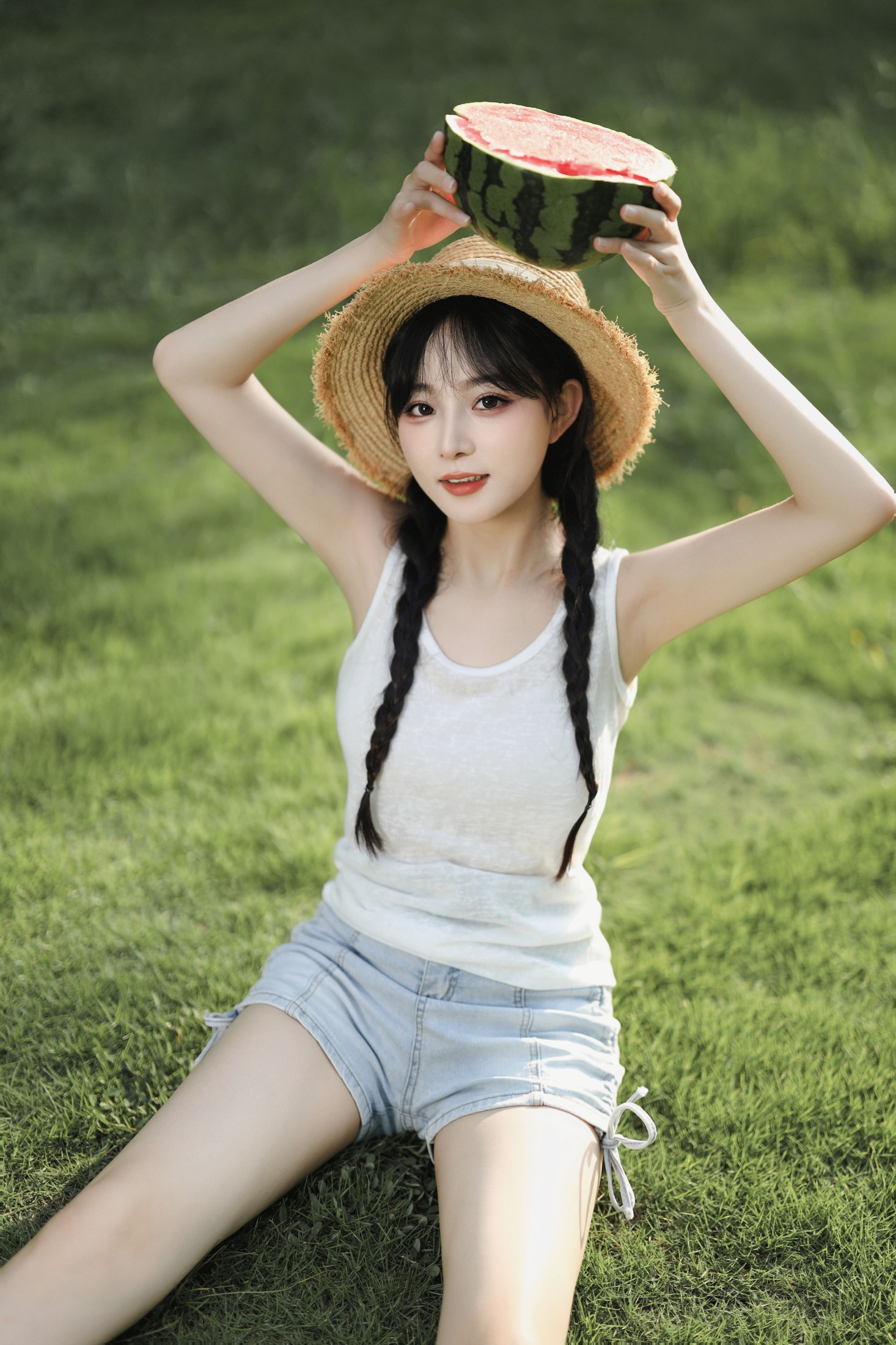 图片[4] - 我是小岁岁 - 《夏日西瓜》[22P] - 机器猫次元 - 机器猫次元