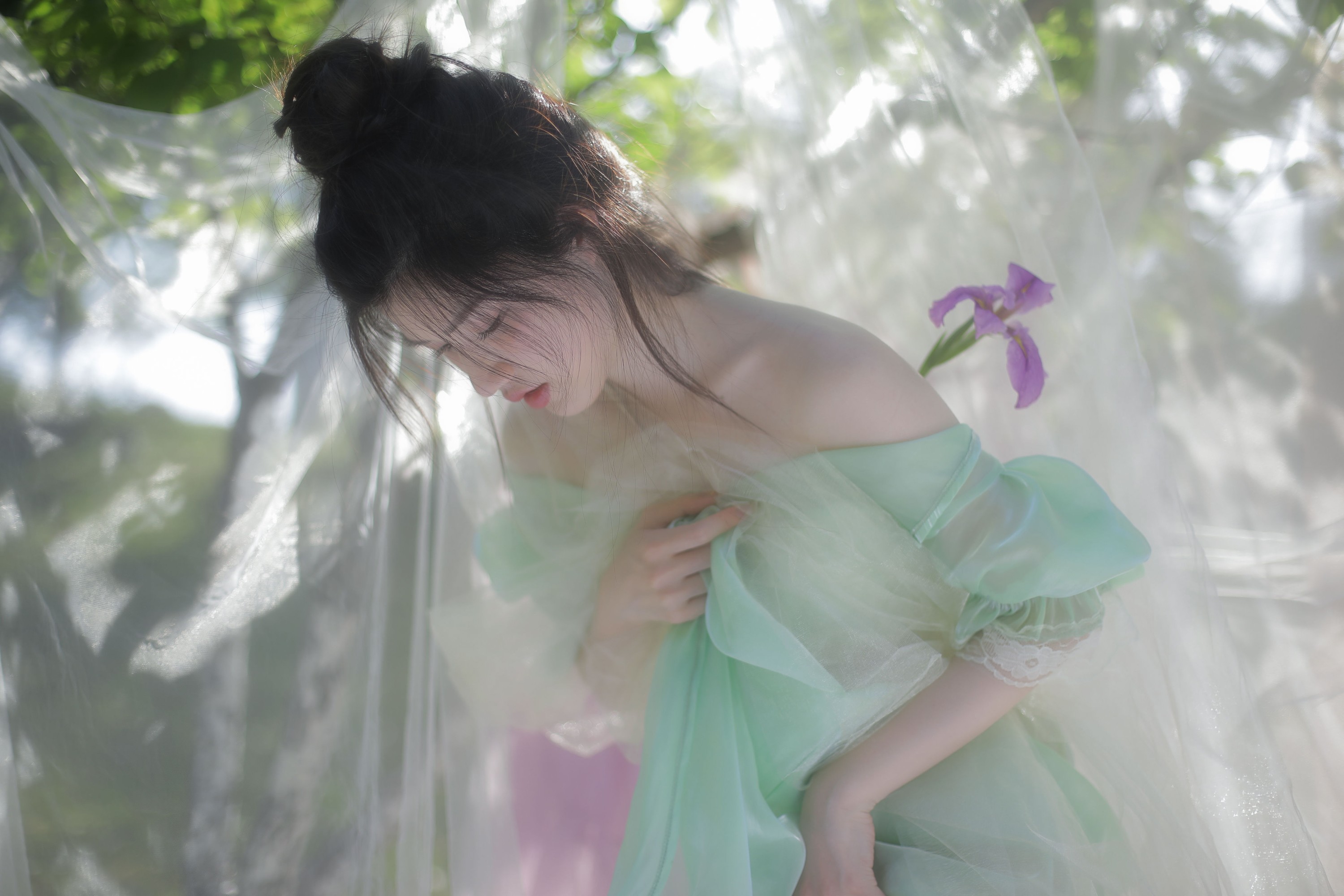 图片[4] - 雨涵 - 《紫色鸢尾》[21P] - 机器猫次元 - 机器猫次元