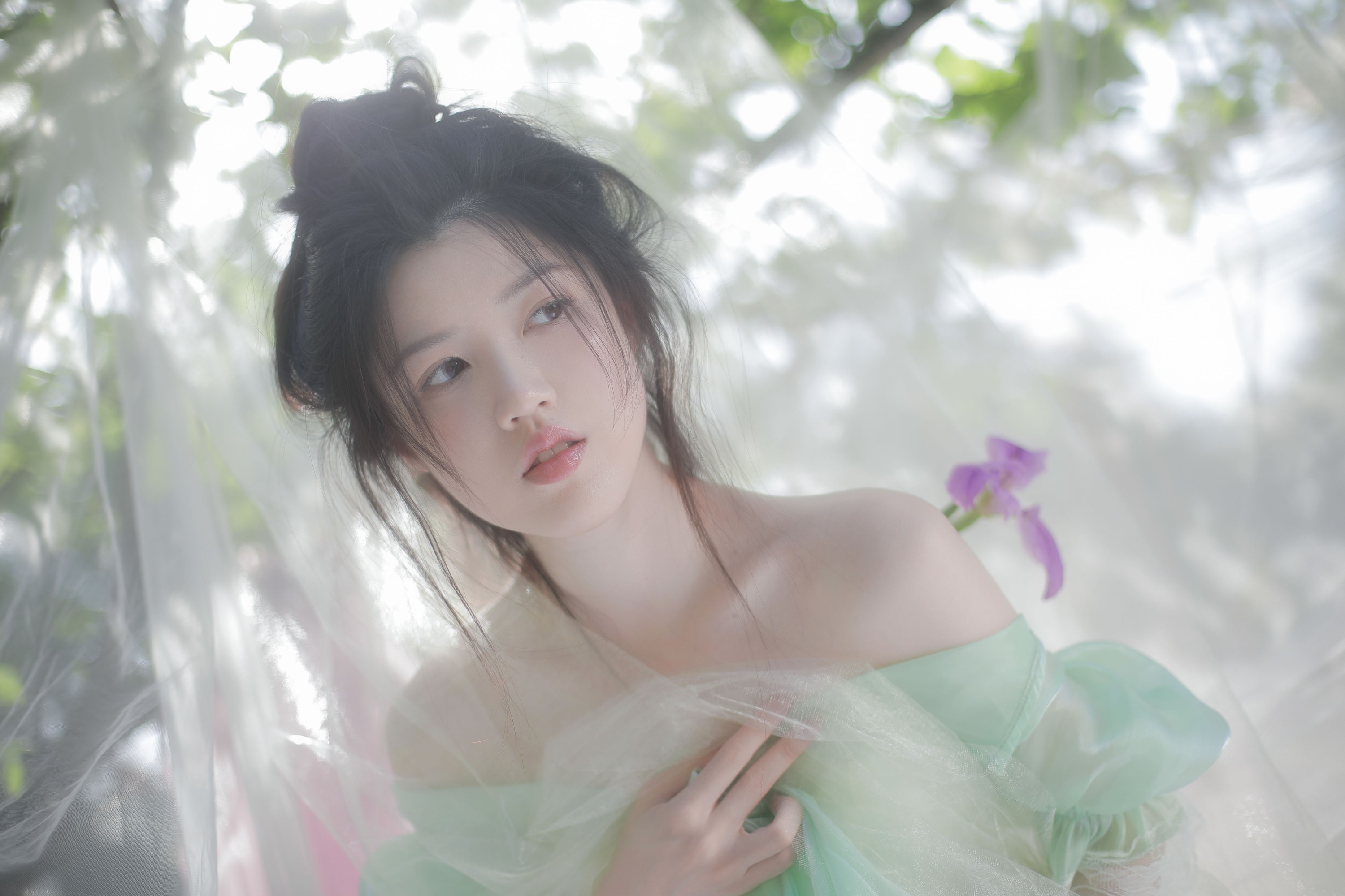 图片[3] - 雨涵 - 《紫色鸢尾》[21P] - 机器猫次元 - 机器猫次元