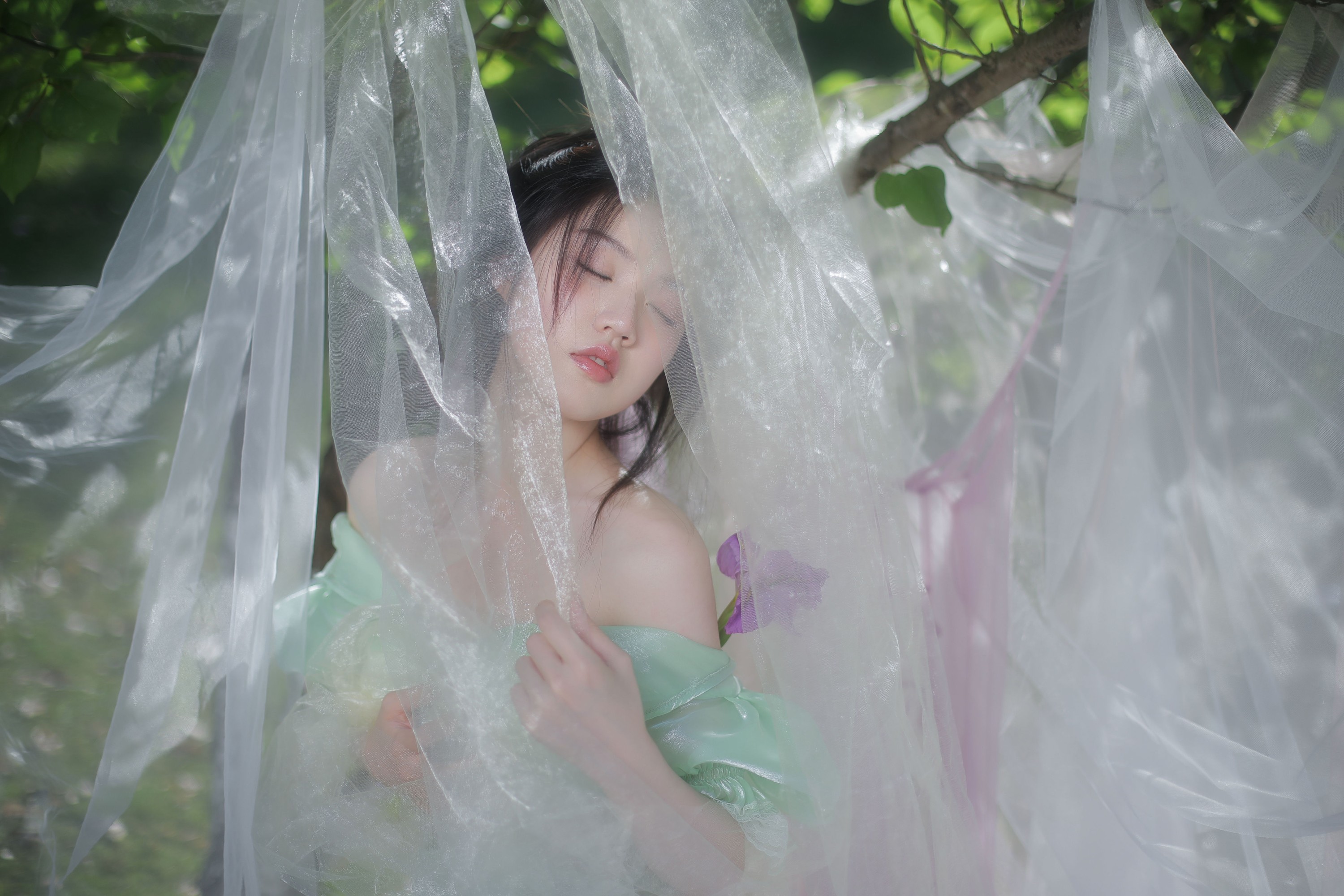 图片[5] - 雨涵 - 《紫色鸢尾》[21P] - 机器猫次元 - 机器猫次元