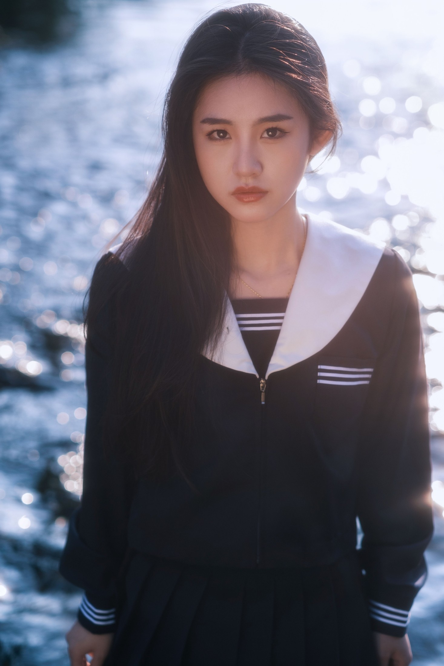 图片[3] - seven - 《水边jk》[34P] - 机器猫次元 - 机器猫次元
