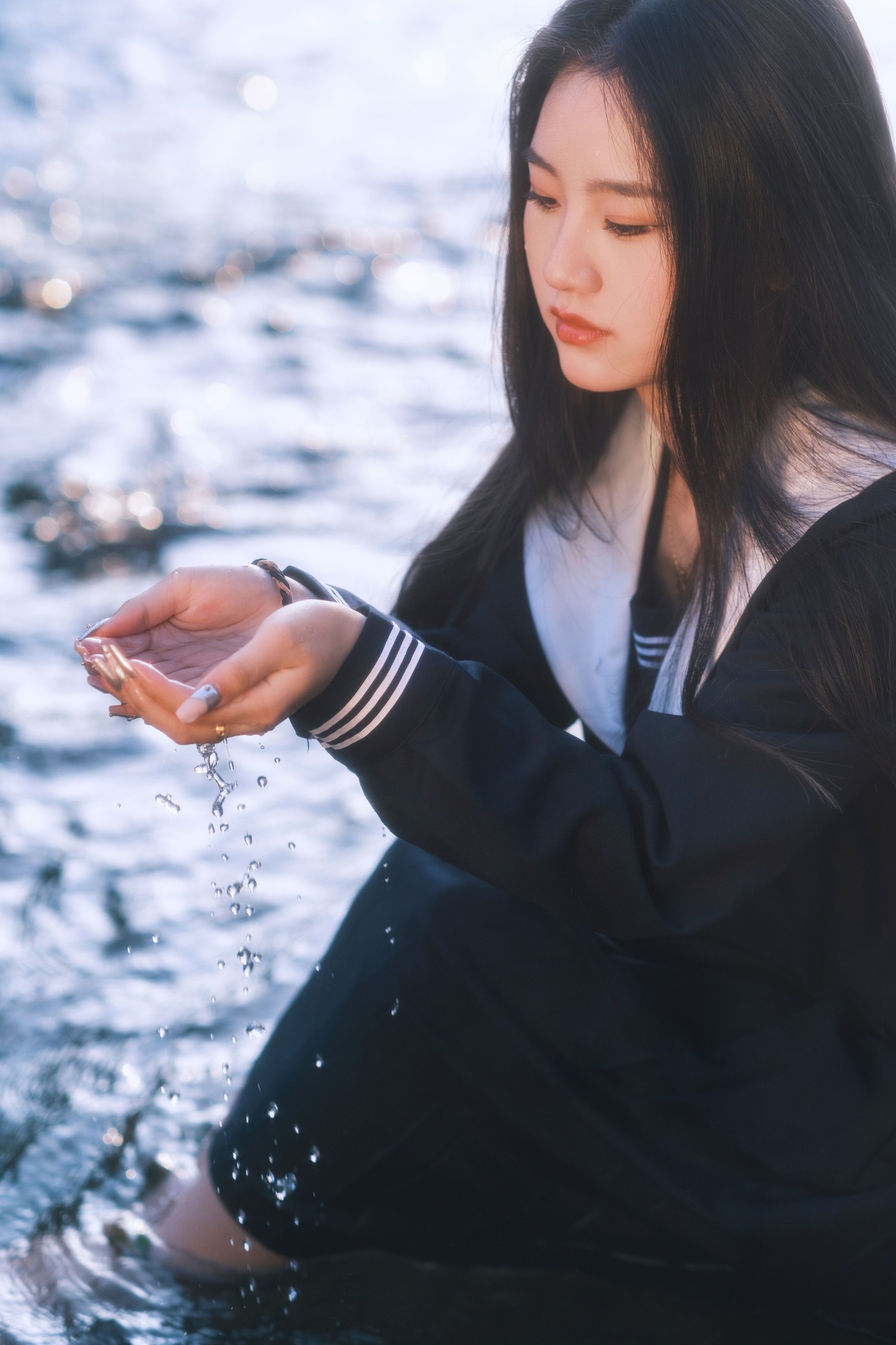 图片[5] - seven - 《水边jk》[34P] - 机器猫次元 - 机器猫次元