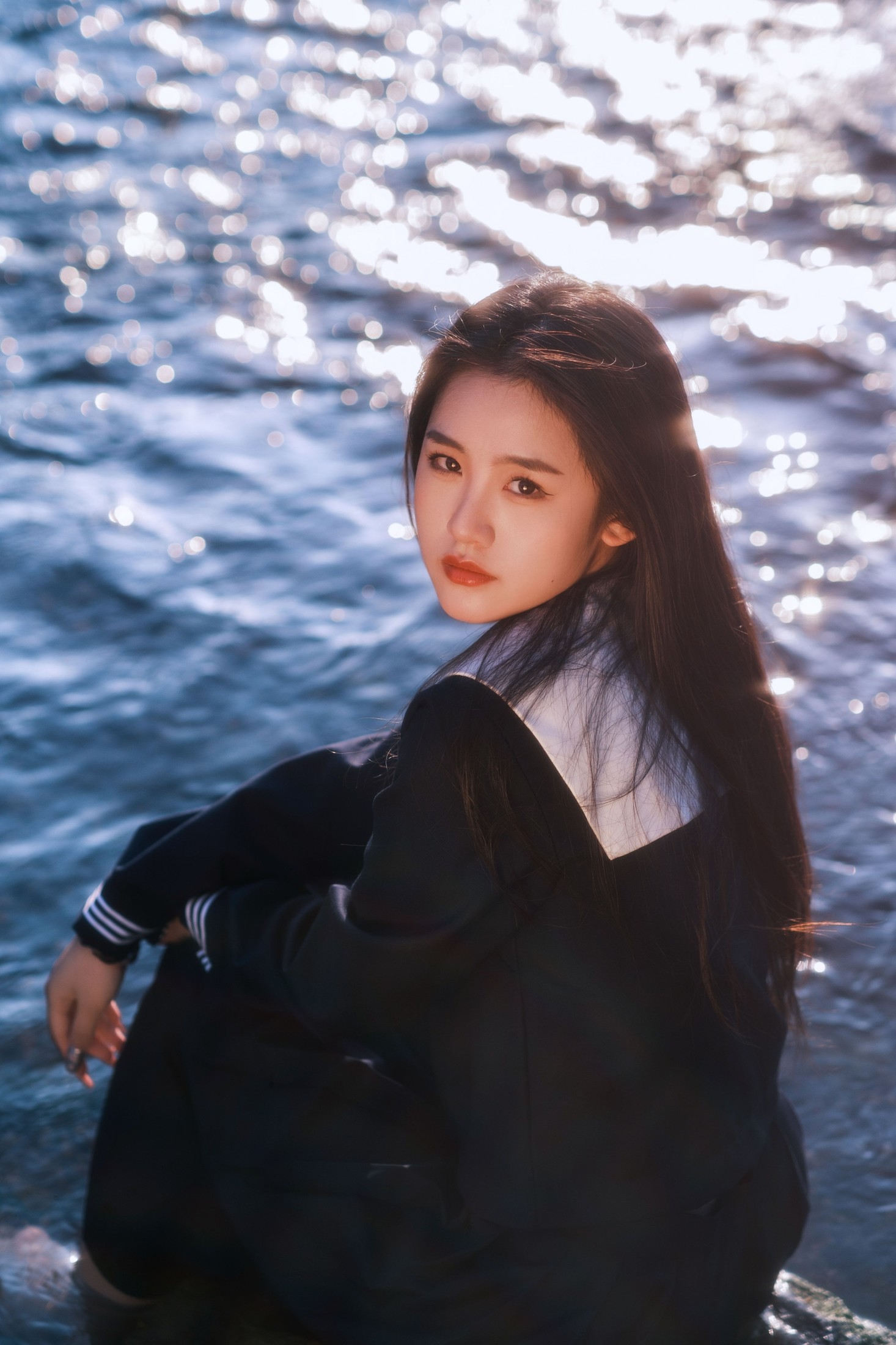 图片[4] - seven - 《水边jk》[34P] - 机器猫次元 - 机器猫次元