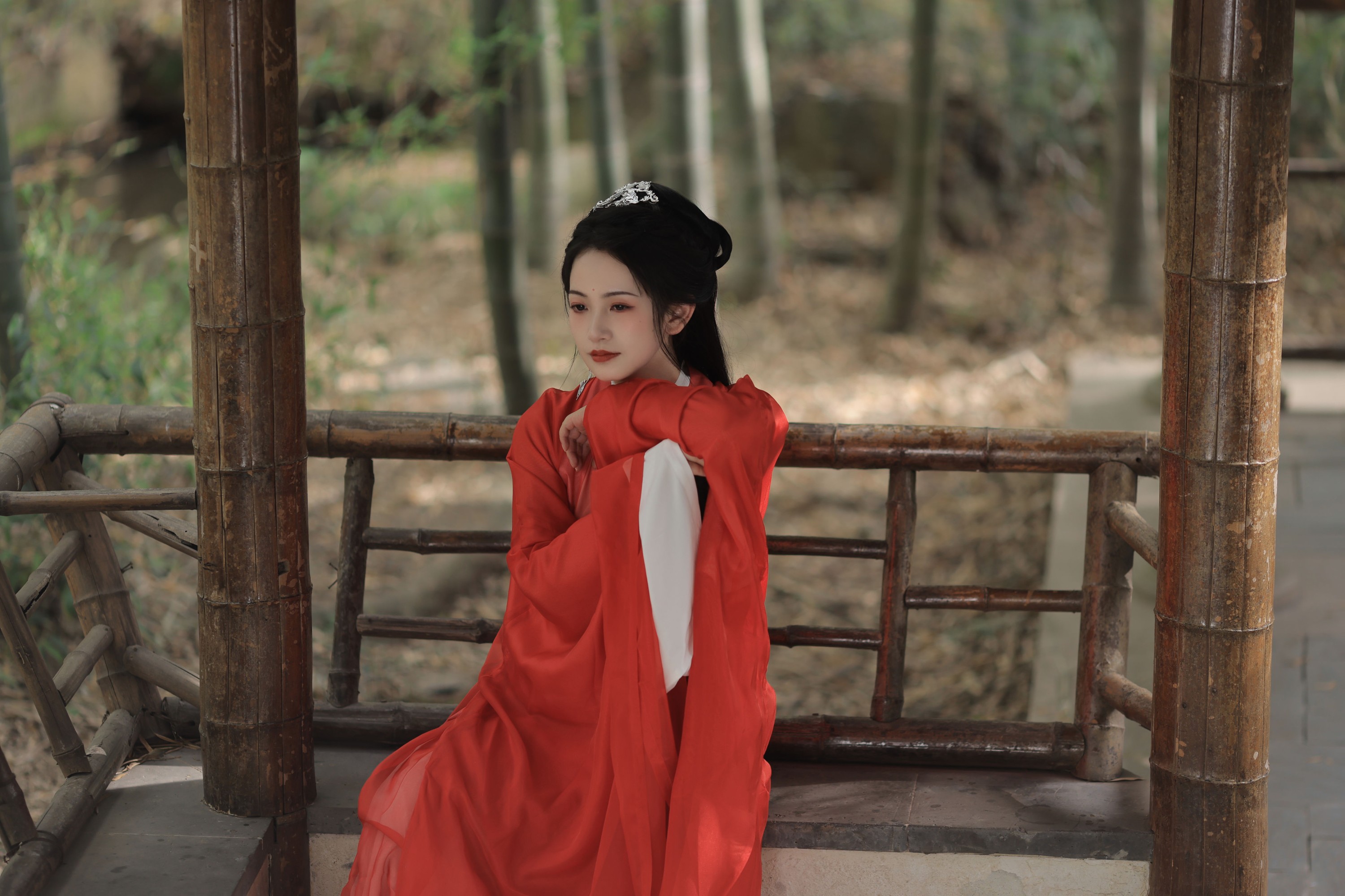 图片[6] - 言小七 - 《红衣女子》[29P] - 机器猫次元 - 机器猫次元