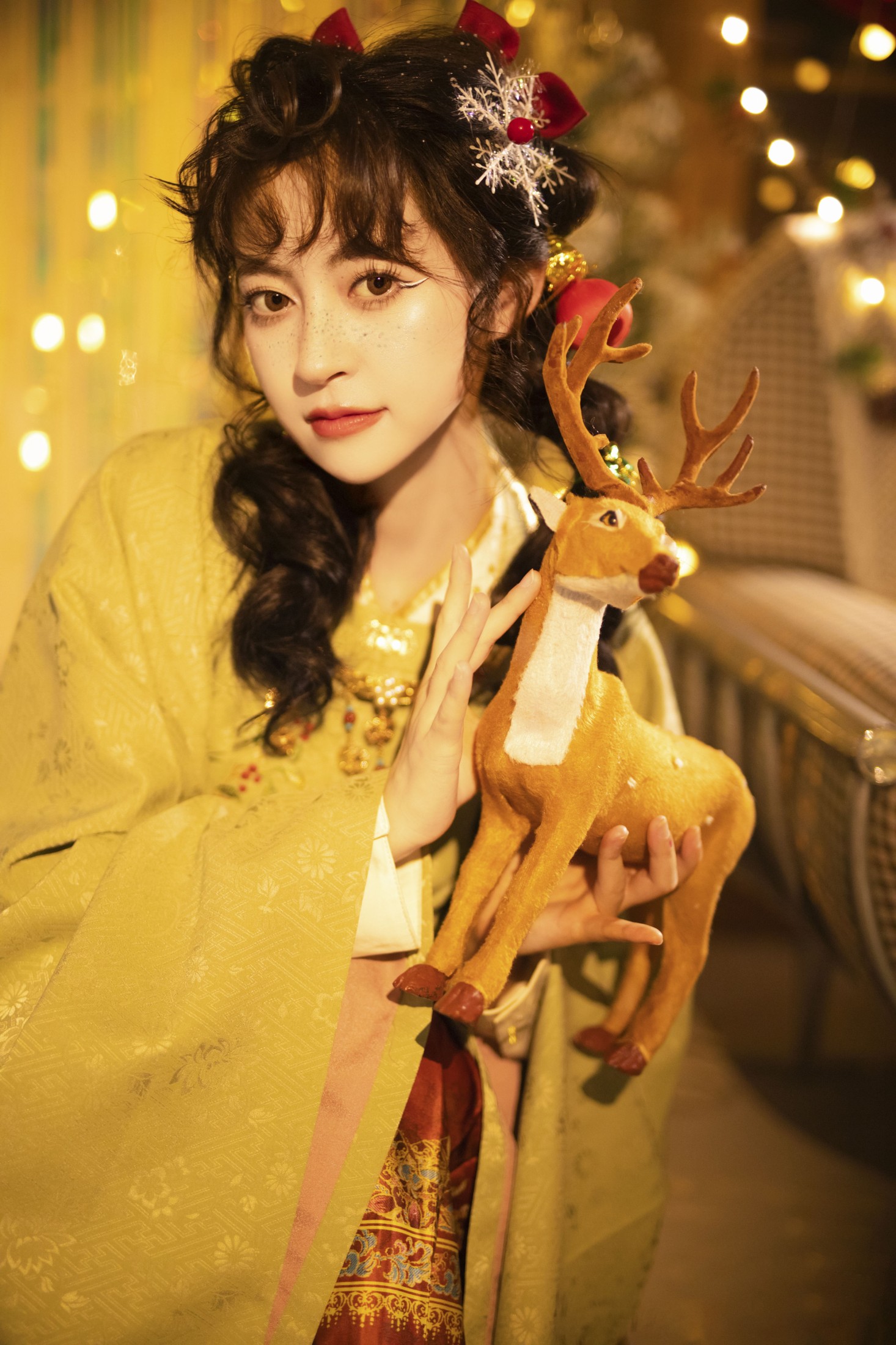 图片[8] - 壹萱- 《汉洋折中圣诞照》[22P] - 机器猫次元 - 机器猫次元
