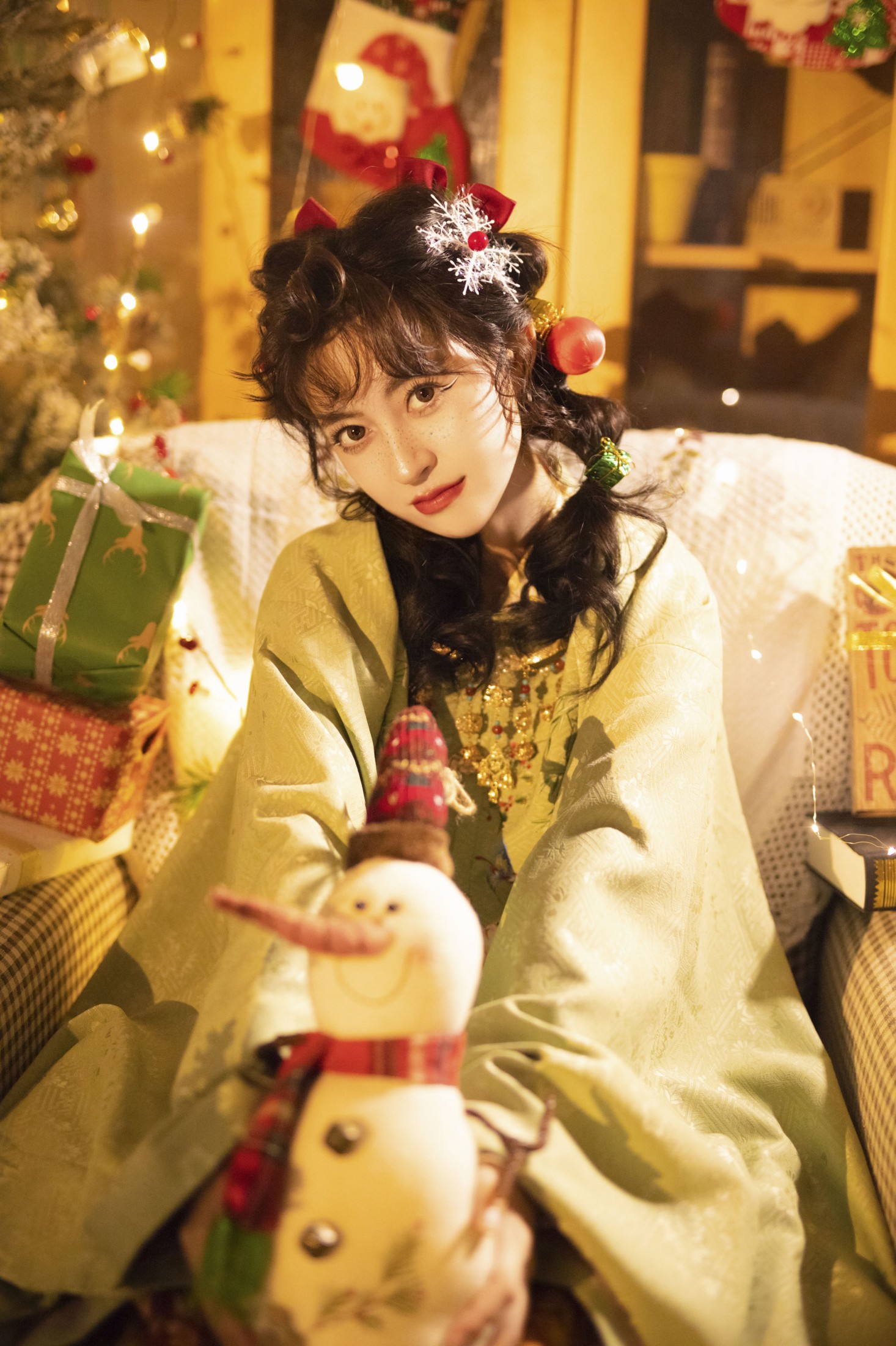 图片[4] - 壹萱- 《汉洋折中圣诞照》[22P] - 机器猫次元 - 机器猫次元