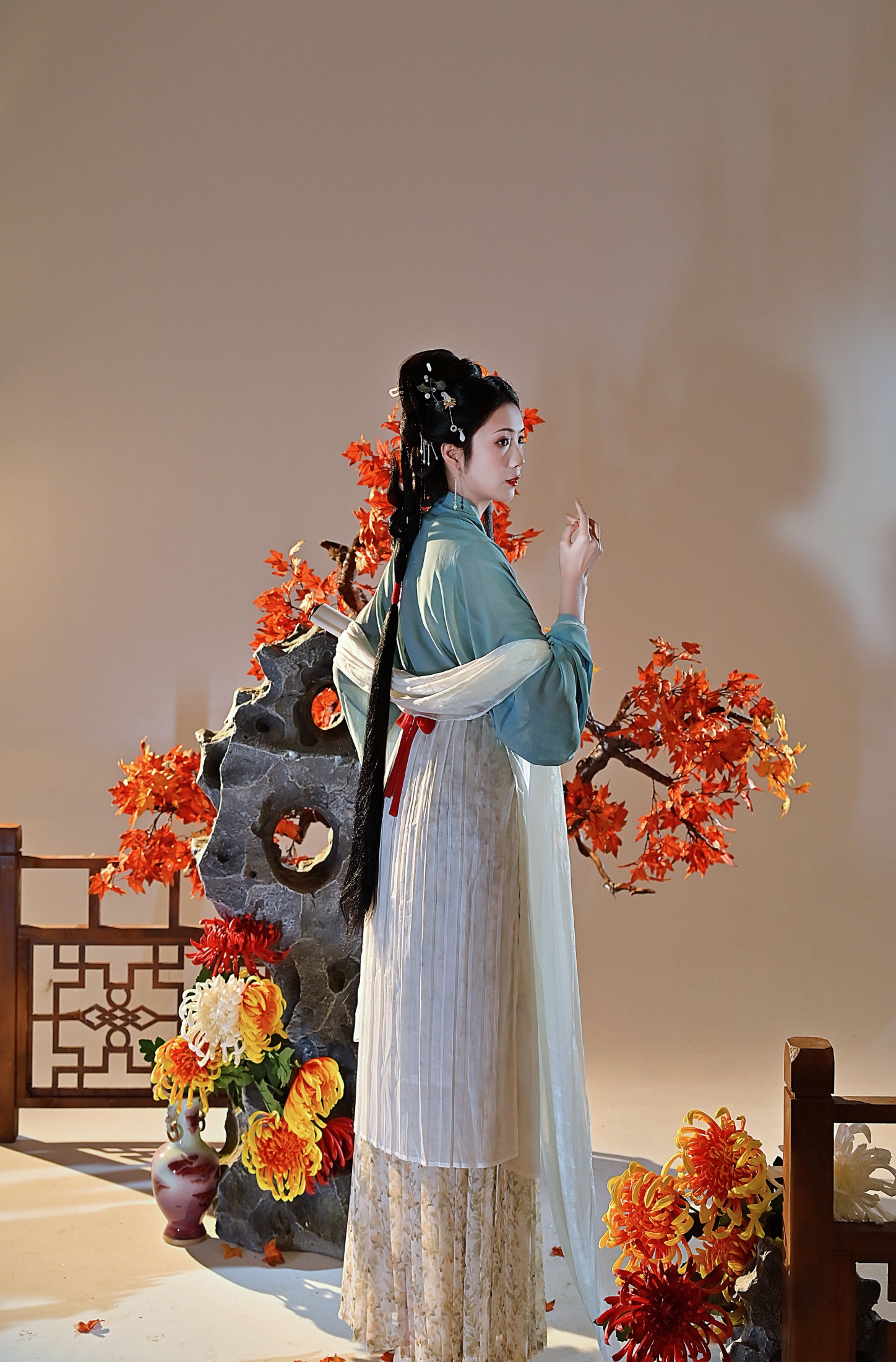 图片[6] - 珂璃 - 《枫叶仕女图》[22P] - 机器猫次元 - 机器猫次元