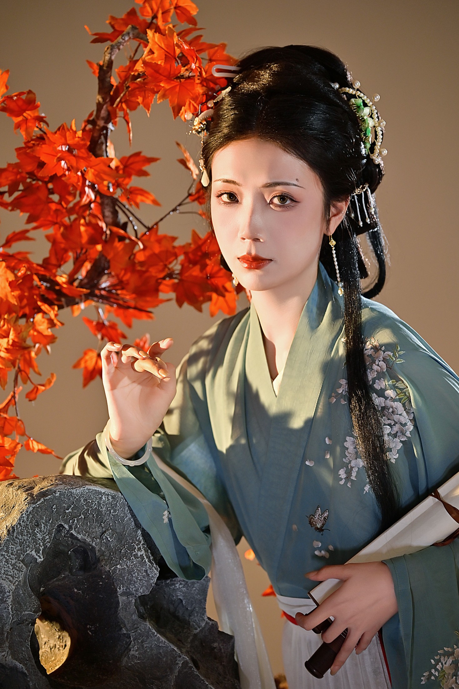 图片[7] - 珂璃 - 《枫叶仕女图》[22P] - 机器猫次元 - 机器猫次元