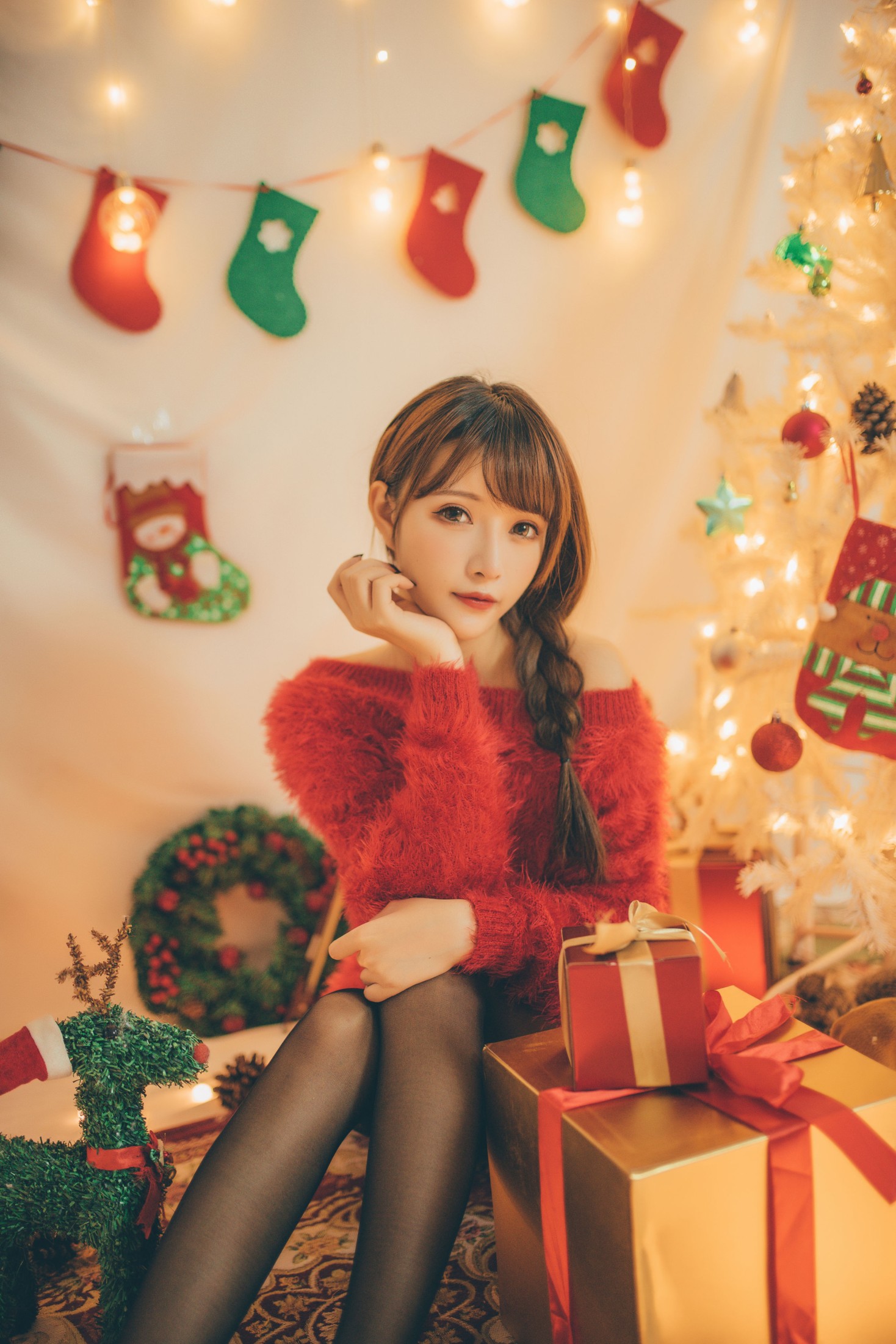 图片[6] - 希希呐 - 《红色毛衣》[22P] - 机器猫次元 - 机器猫次元
