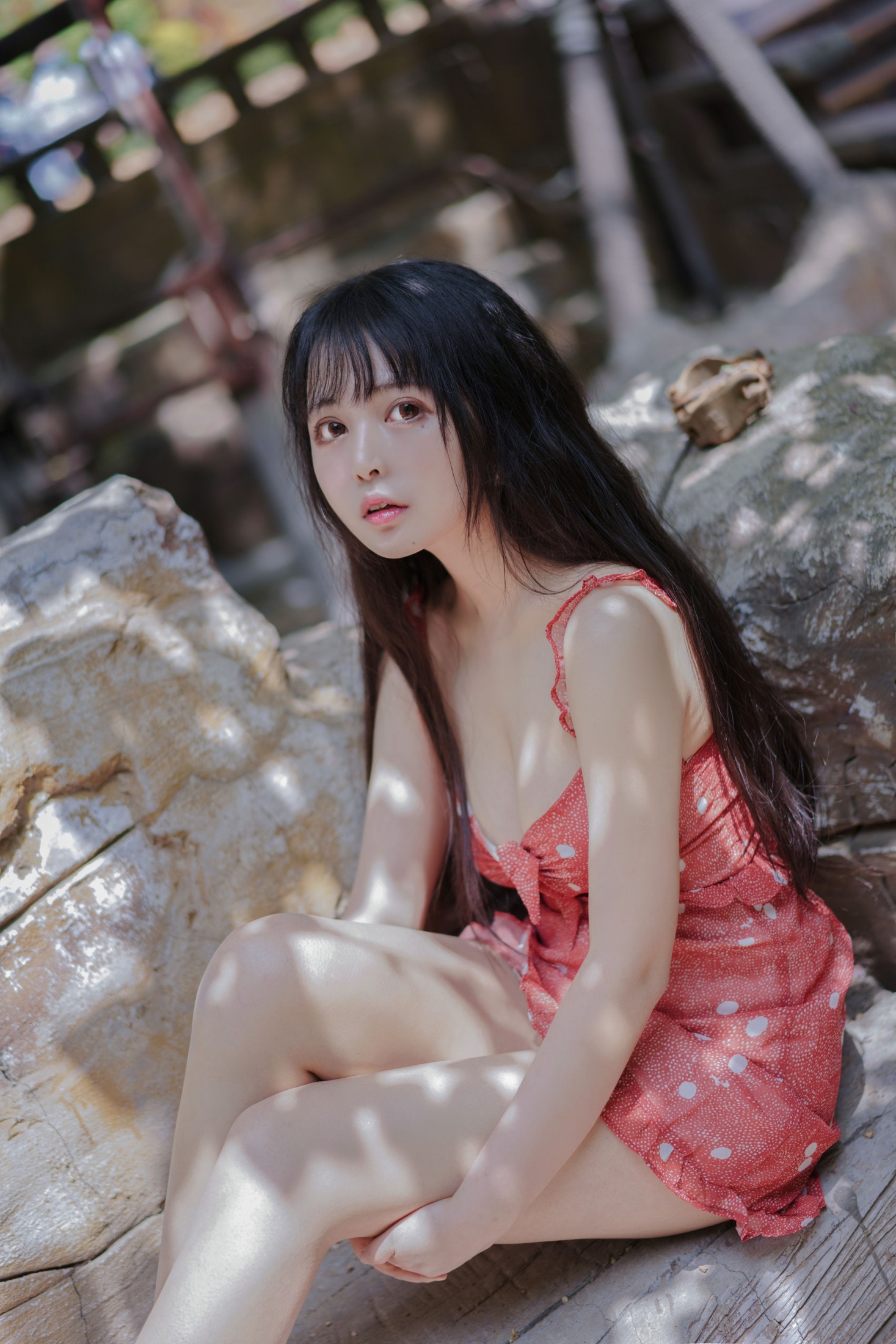 图片[5] - 黑猫猫OvO - 《红裙女孩》[22P] - 机器猫次元 - 机器猫次元