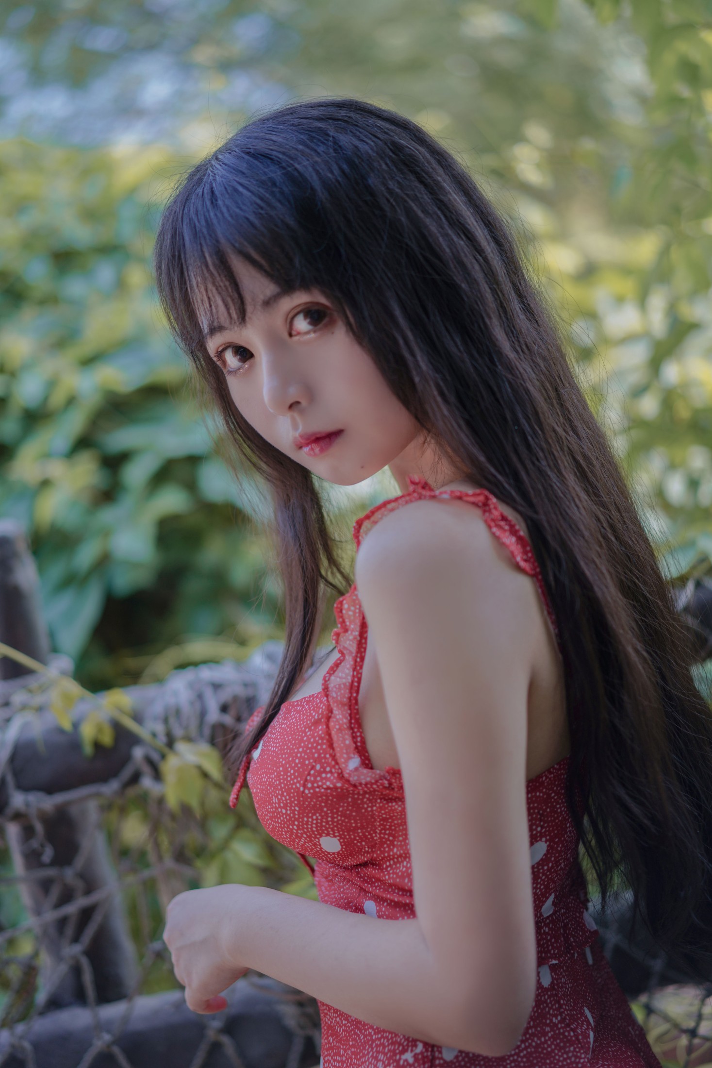 图片[8] - 黑猫猫OvO - 《红裙女孩》[22P] - 机器猫次元 - 机器猫次元