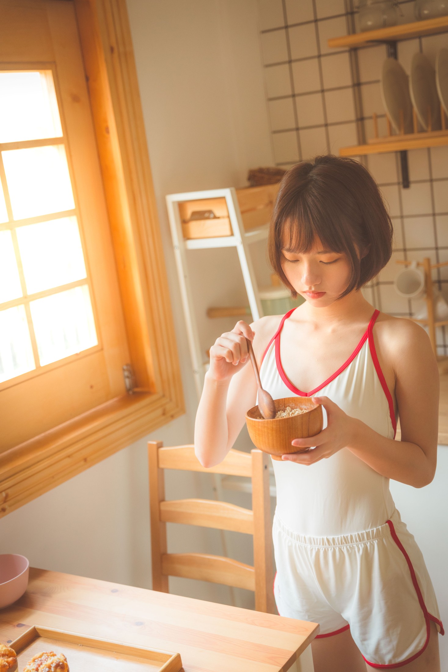 图片[4] - 二妹aa - 《萌妹子的居家日常》[24P] - 机器猫次元 - 机器猫次元