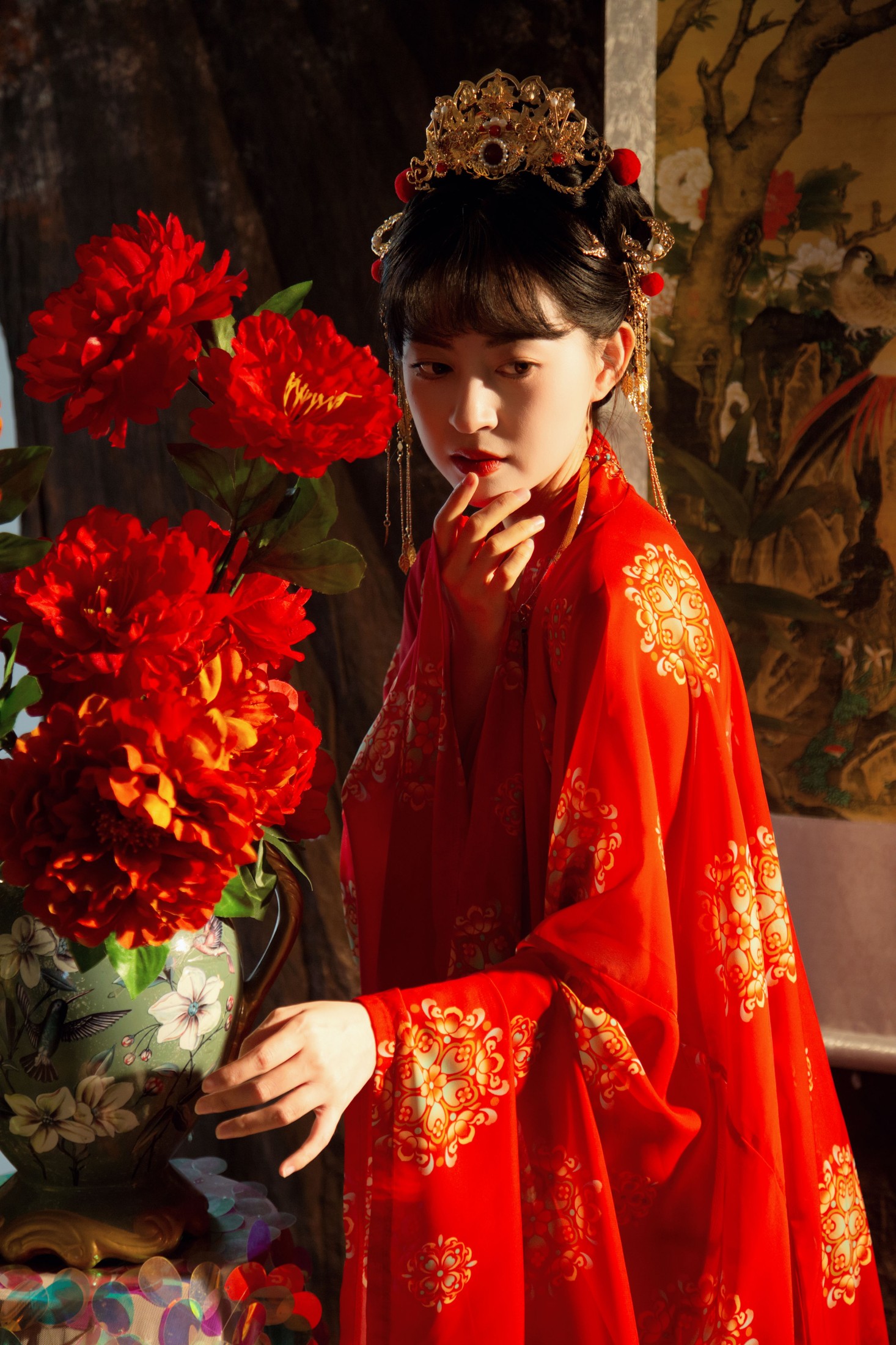 图片[5] - 壹萱- 《红衣》[22P] - 机器猫次元 - 机器猫次元