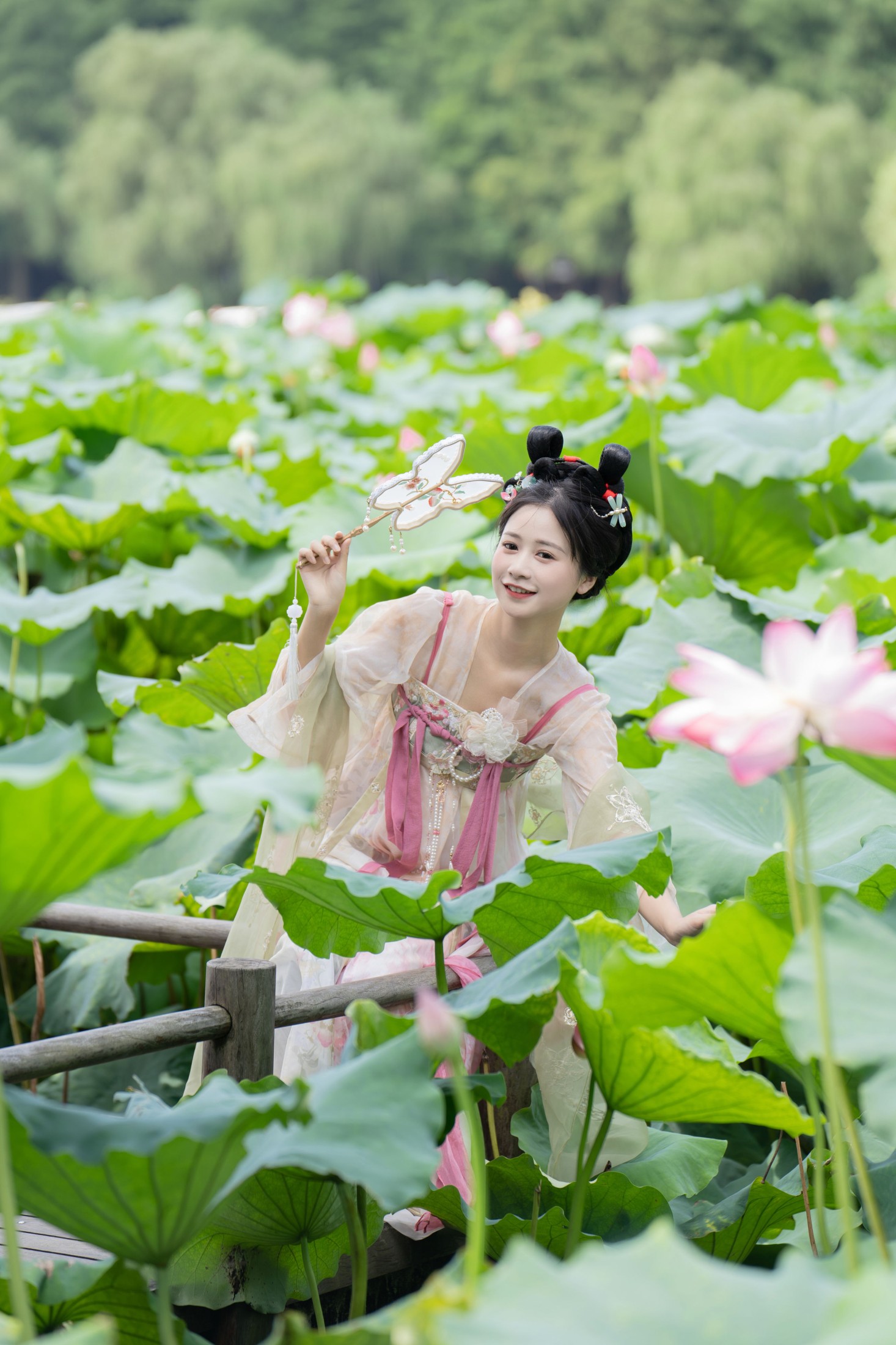 图片[5] - 橙子舒 - 《夏日限定荷花少女》[22P] - 机器猫次元 - 机器猫次元