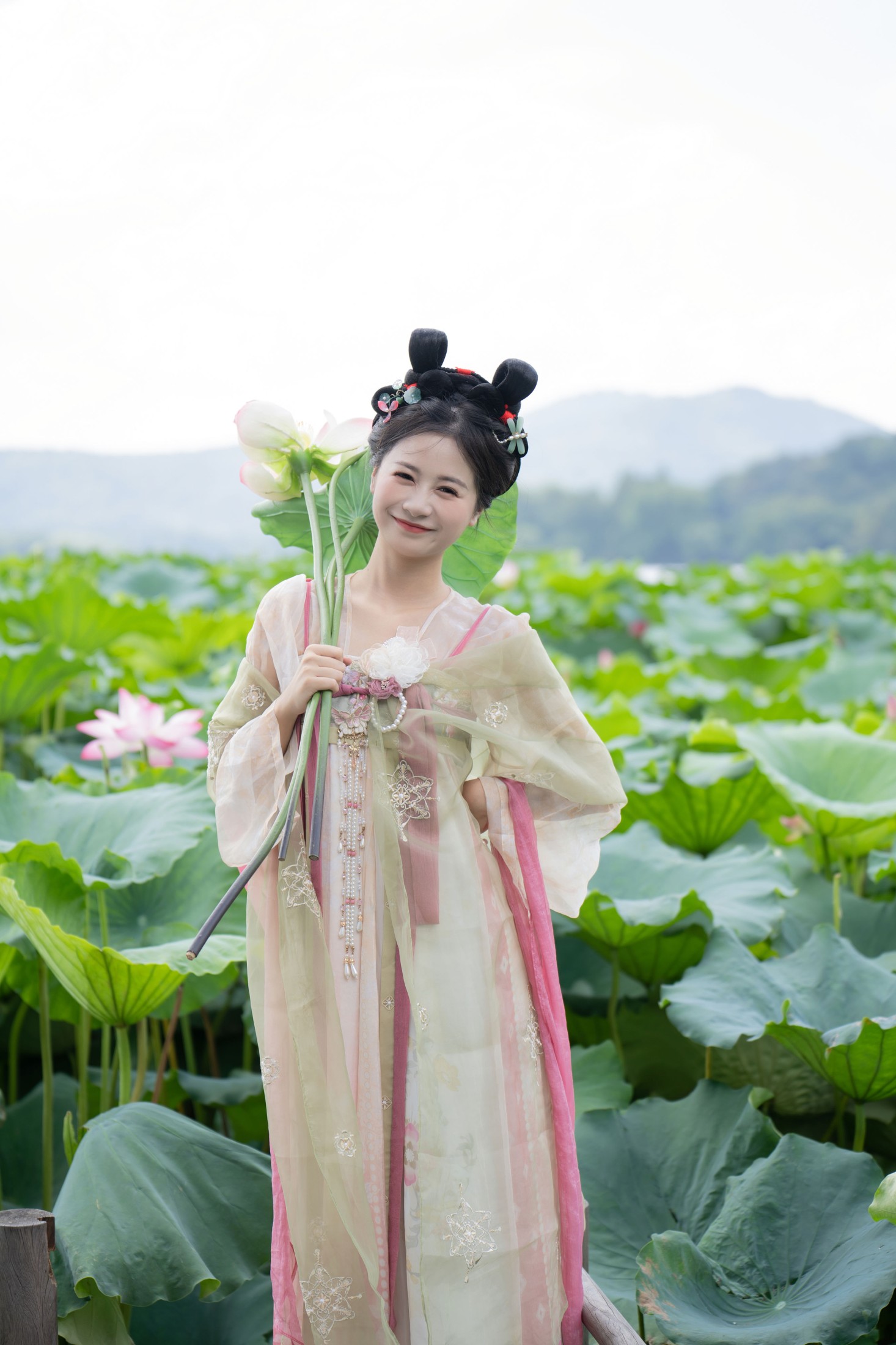 图片[3] - 橙子舒 - 《夏日限定荷花少女》[22P] - 机器猫次元 - 机器猫次元