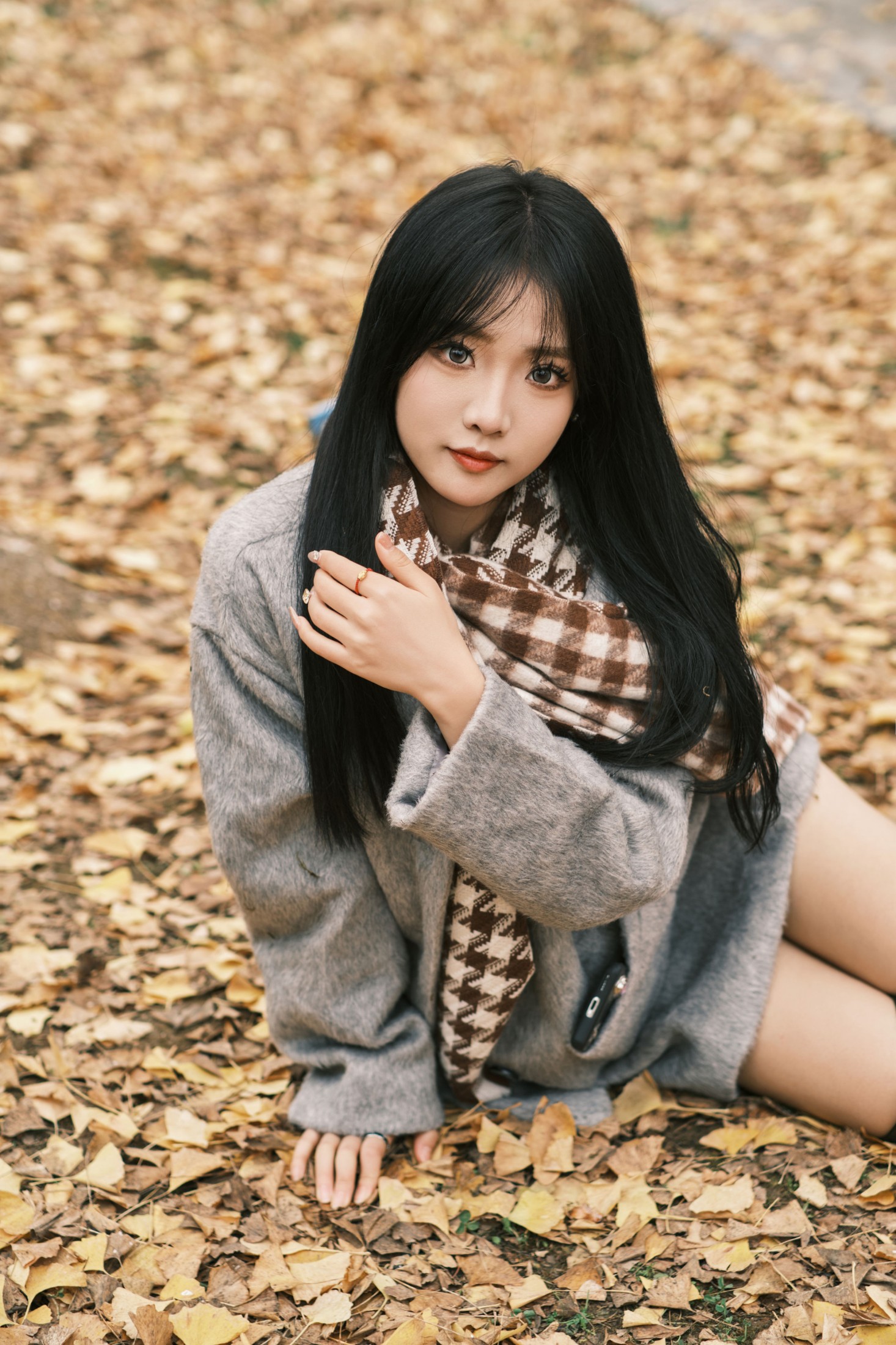 图片[8] - 小猫 - 《银杏人像》[25P] - 机器猫次元 - 机器猫次元