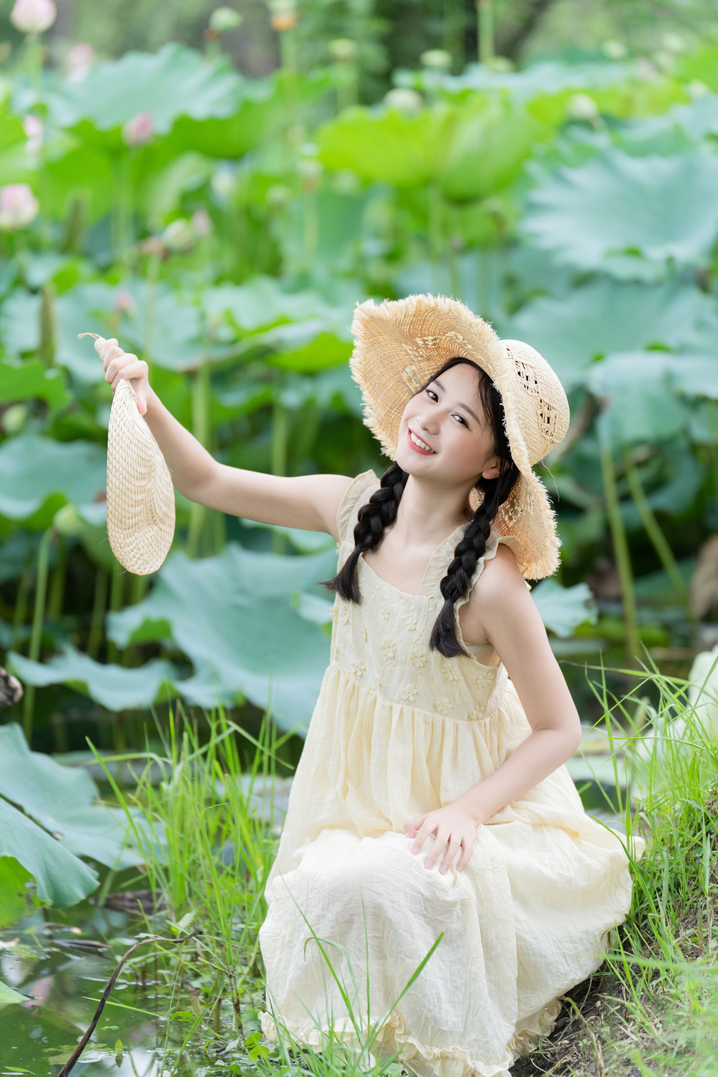 图片[8] - 橙子舒 - 《炎炎夏日 荷花少女》[24P] - 机器猫次元 - 机器猫次元