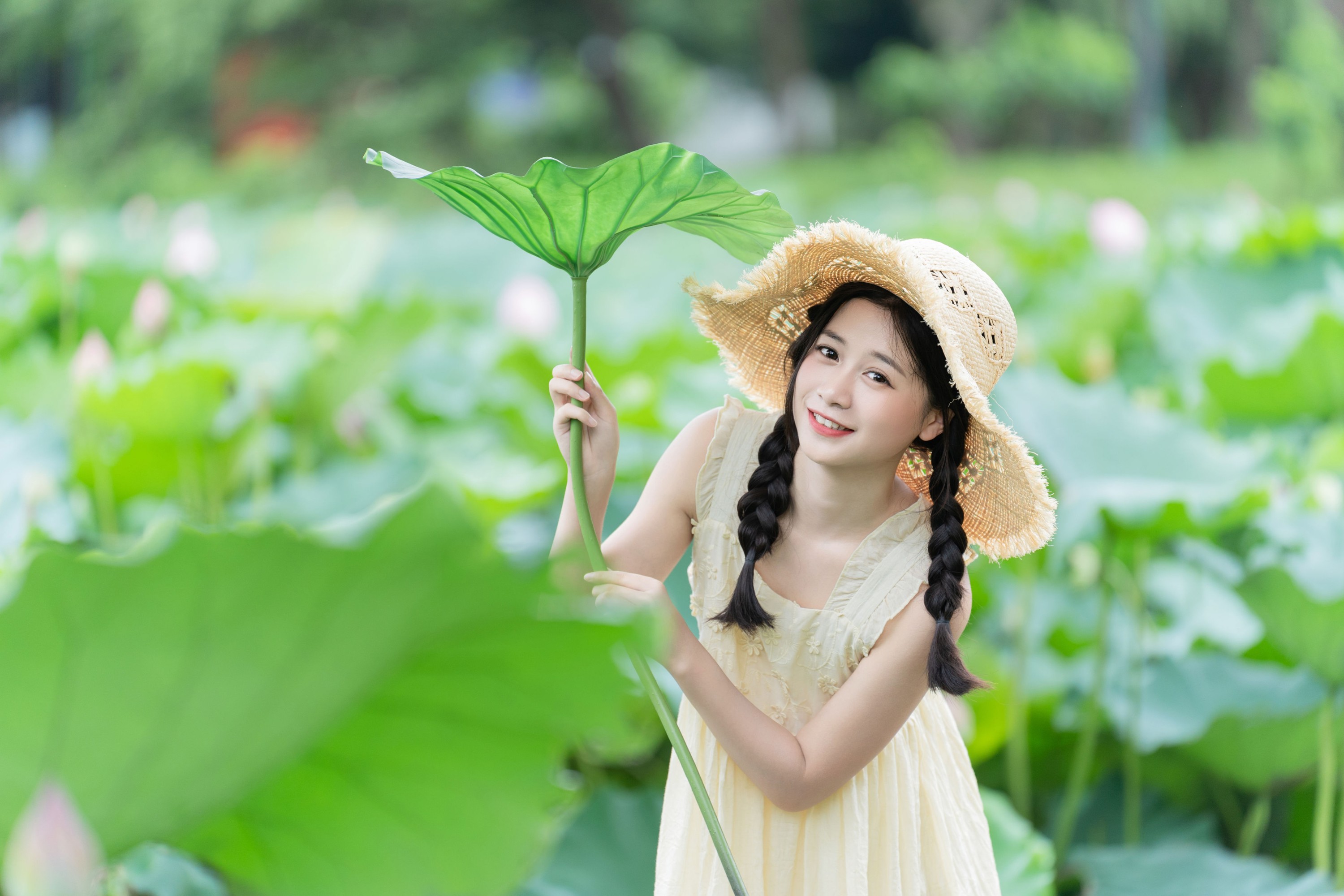 图片[7] - 橙子舒 - 《炎炎夏日 荷花少女》[24P] - 机器猫次元 - 机器猫次元