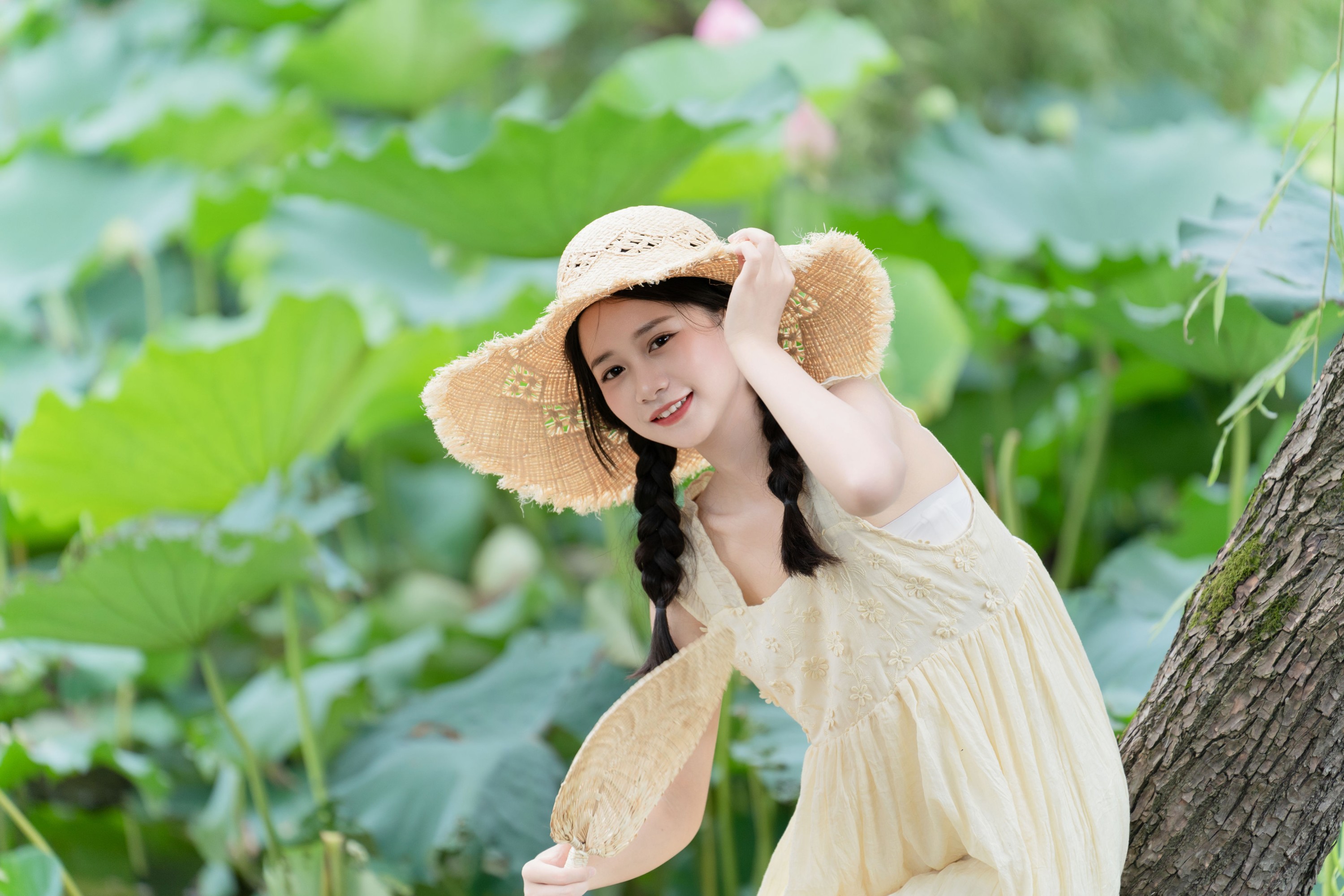 图片[4] - 橙子舒 - 《炎炎夏日 荷花少女》[24P] - 机器猫次元 - 机器猫次元