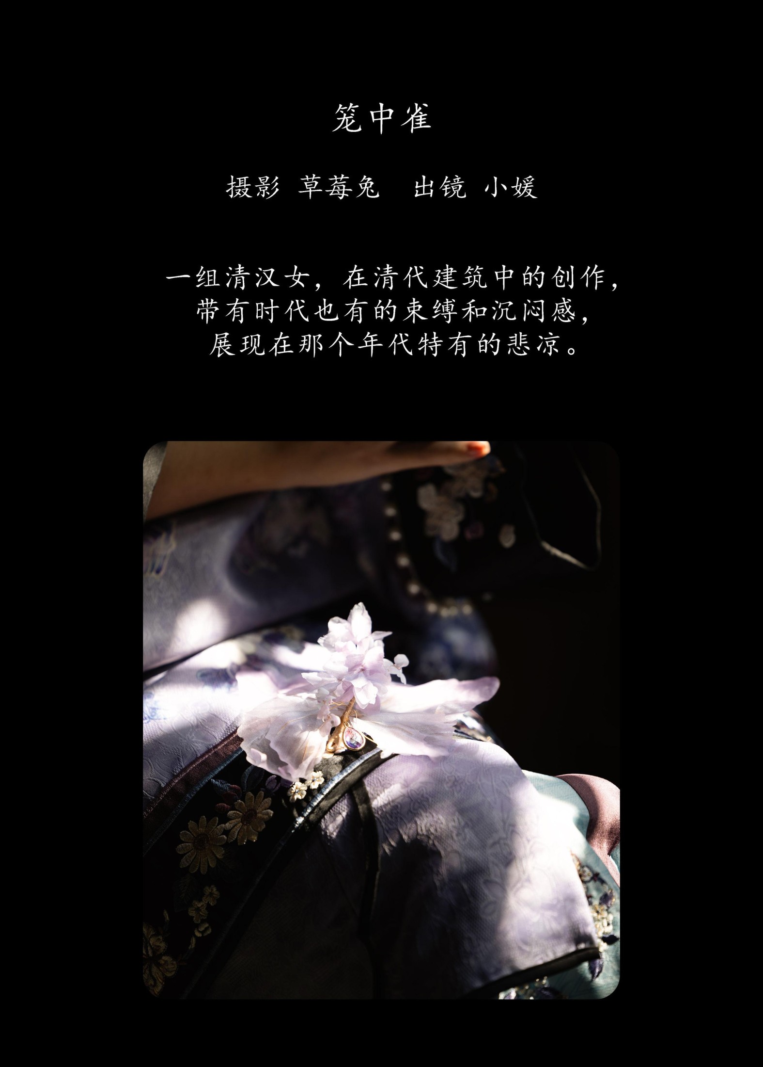 图片[2] - 方辞颜 - 《笼中雀》[22P] - 机器猫次元 - 机器猫次元