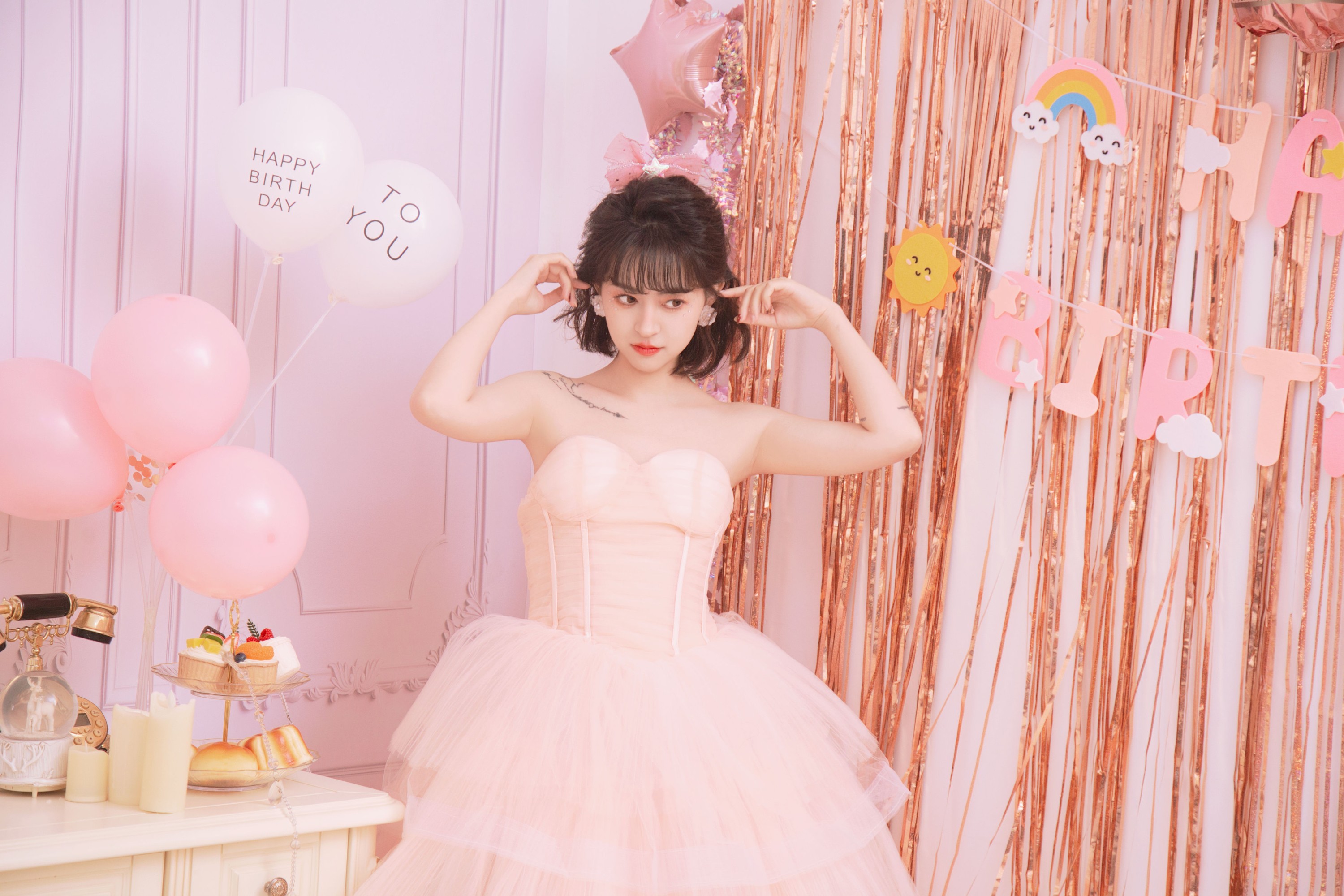 图片[4] - 壹萱- 《粉色少女生日主题》[22P] - 机器猫次元 - 机器猫次元