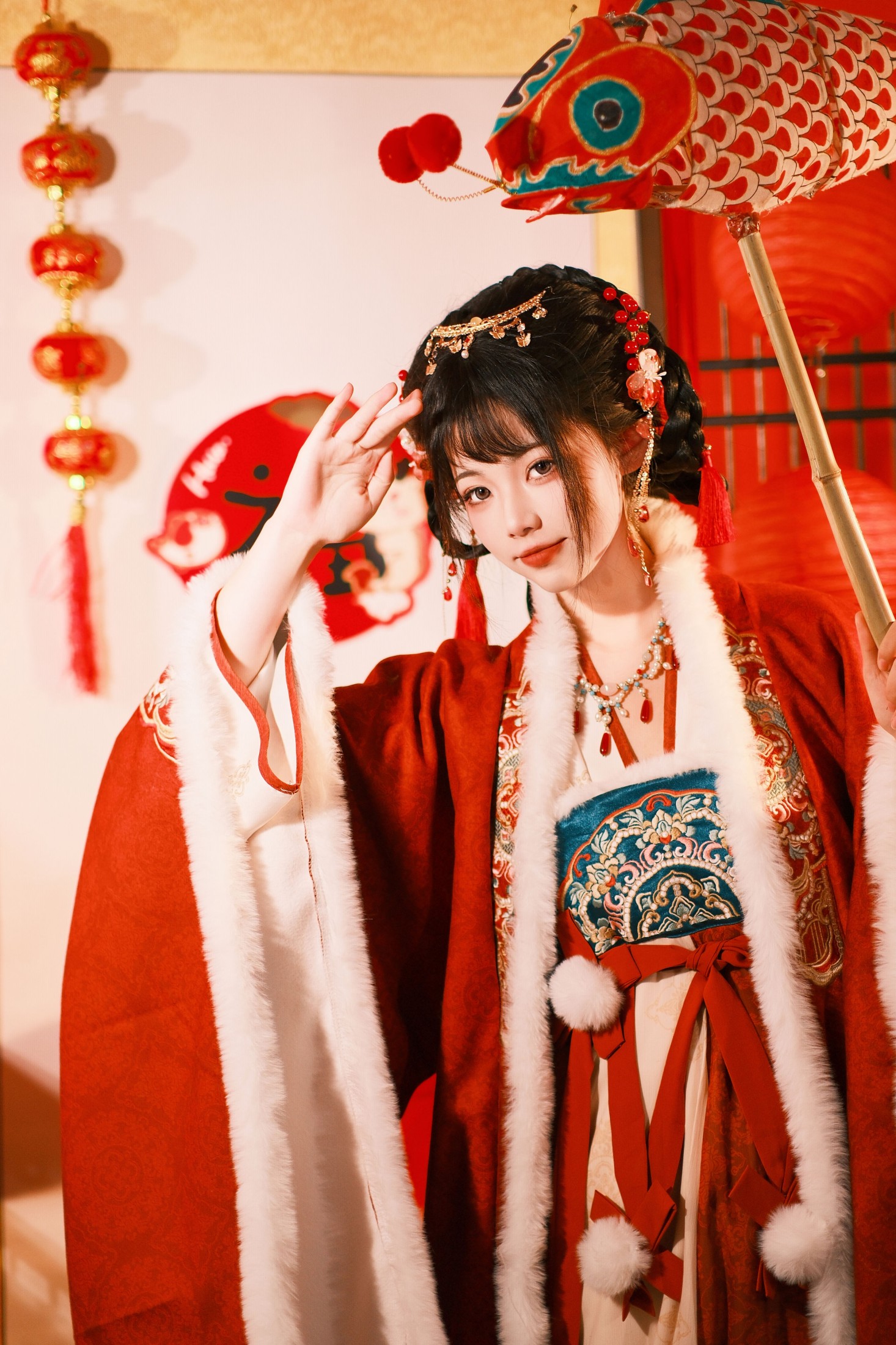 图片[4] - 魚小鯉lili - 《送福少女》[27P] - 机器猫次元 - 机器猫次元