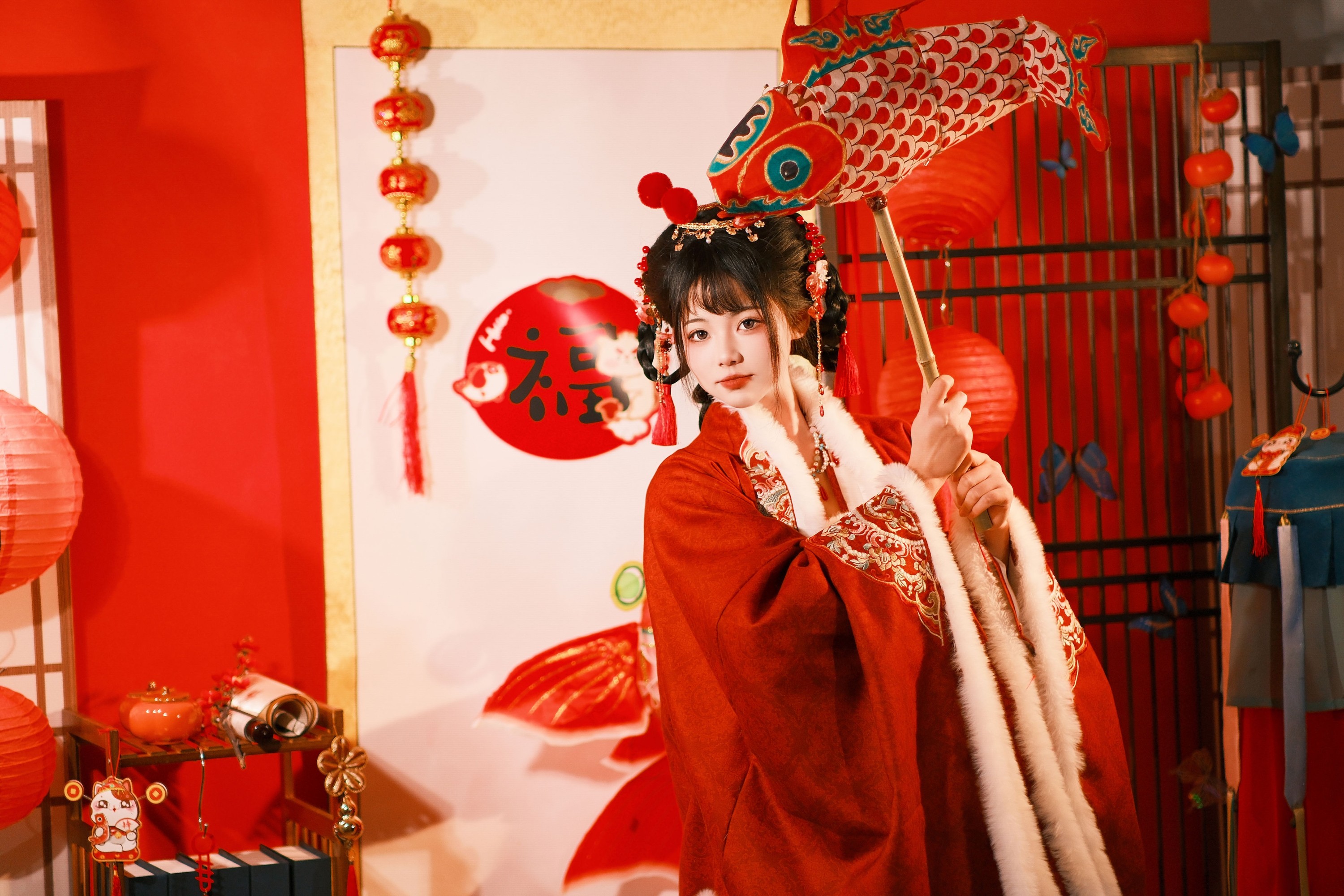 图片[3] - 魚小鯉lili - 《送福少女》[27P] - 机器猫次元 - 机器猫次元