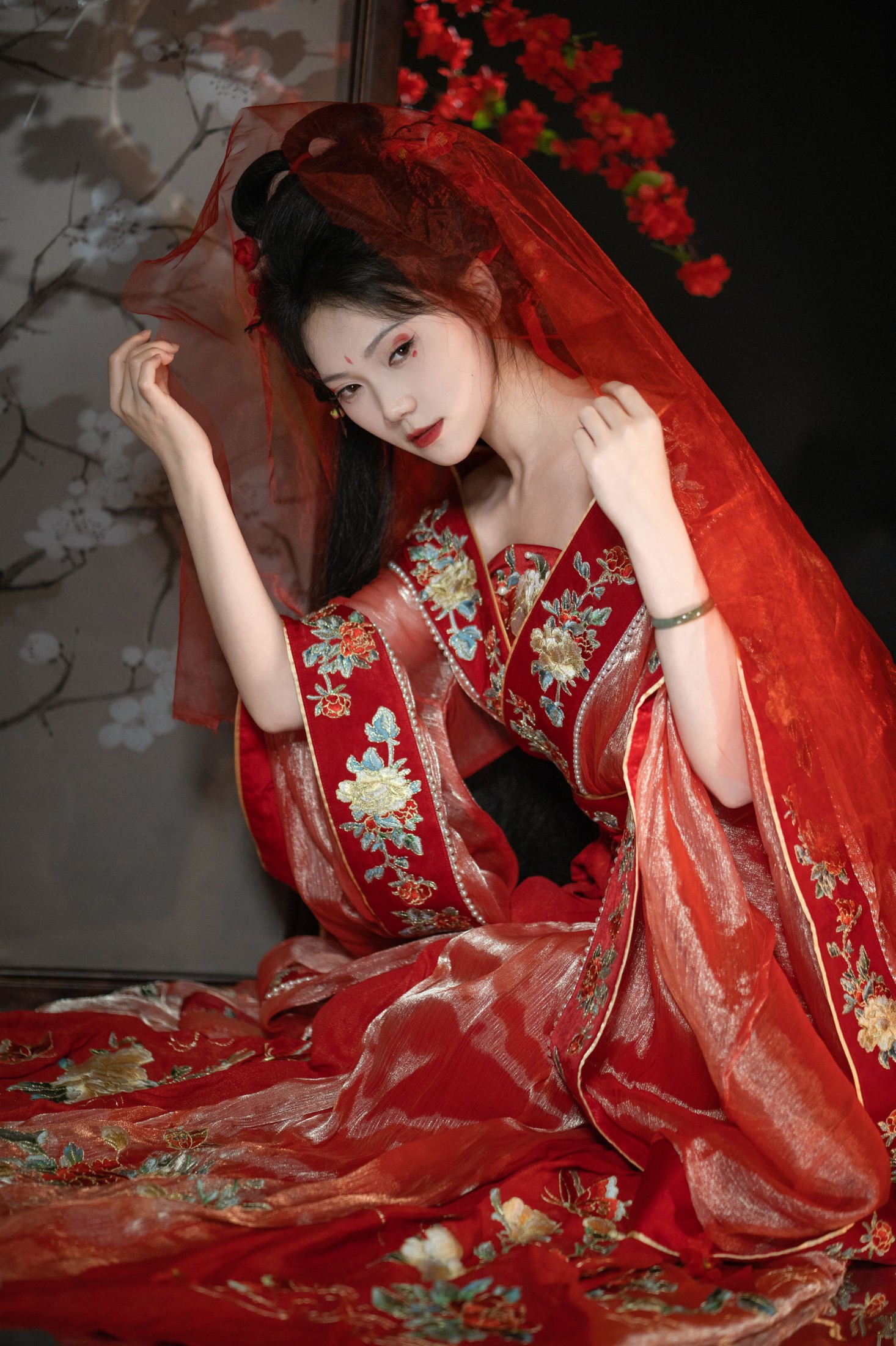 图片[6] - 柚子 - 《花神 梅花》[22P] - 机器猫次元 - 机器猫次元