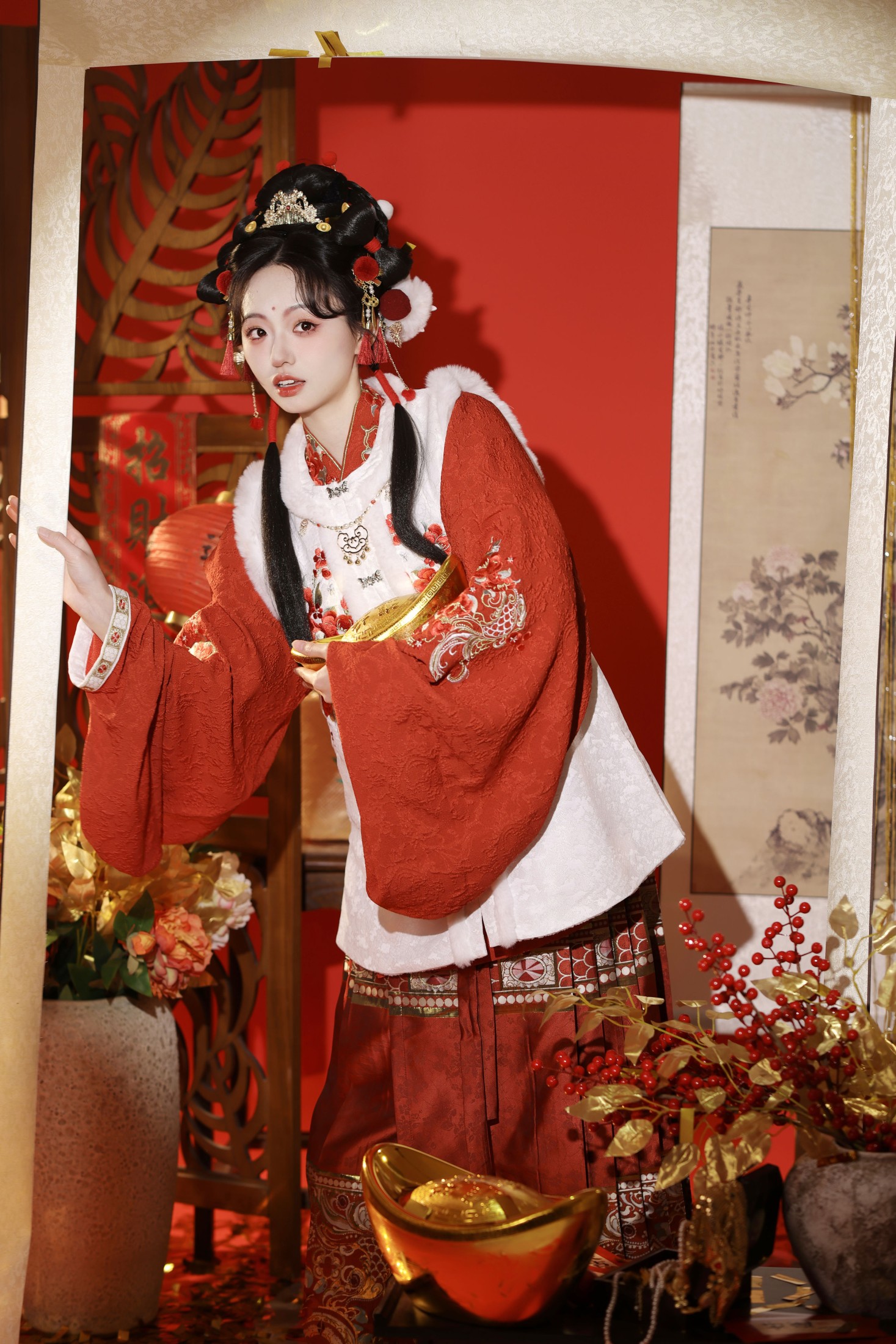 图片[4] - 小羊爱干饭 - 《鞭炮声声辞旧岁》[23P] - 机器猫次元 - 机器猫次元