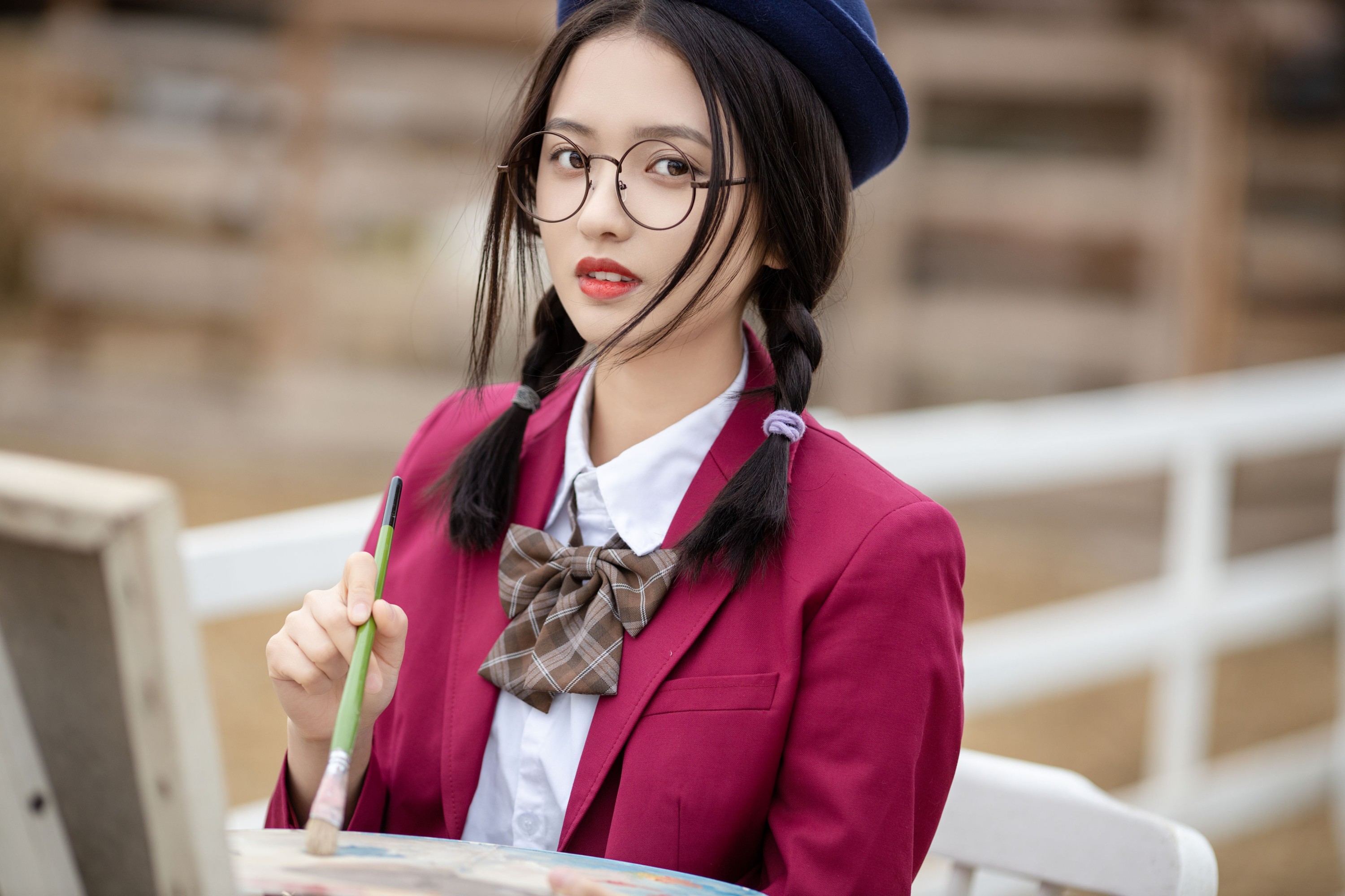 图片[8] - 口可 - 《画画的女孩》[21P] - 机器猫次元 - 机器猫次元