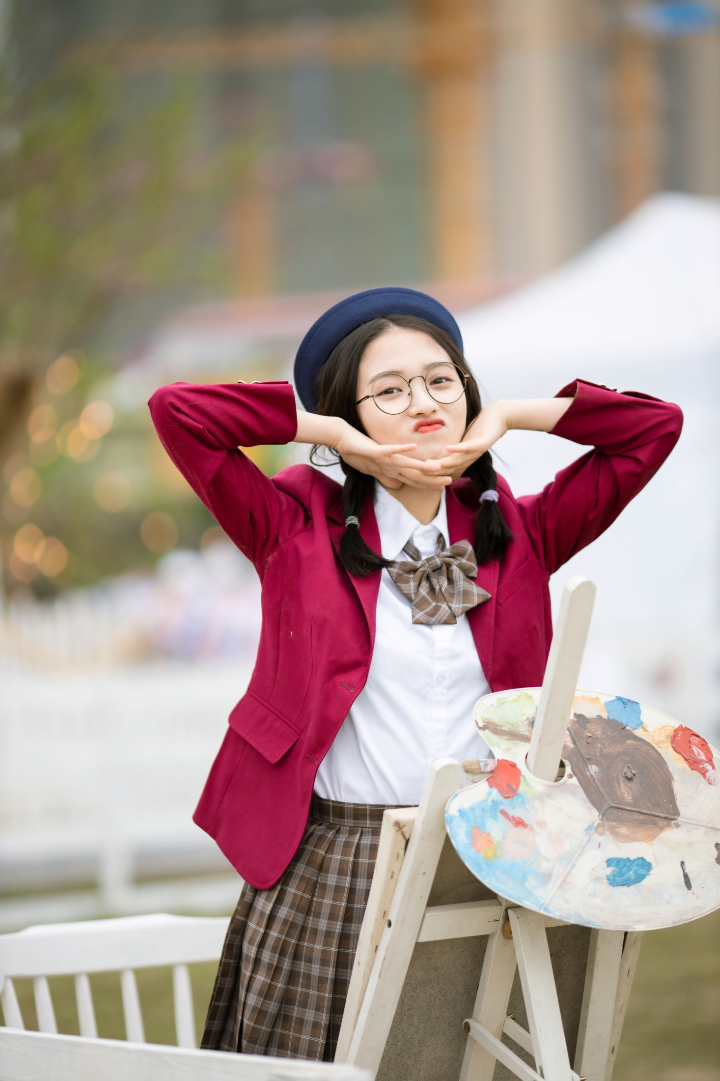 图片[4] - 口可 - 《画画的女孩》[21P] - 机器猫次元 - 机器猫次元