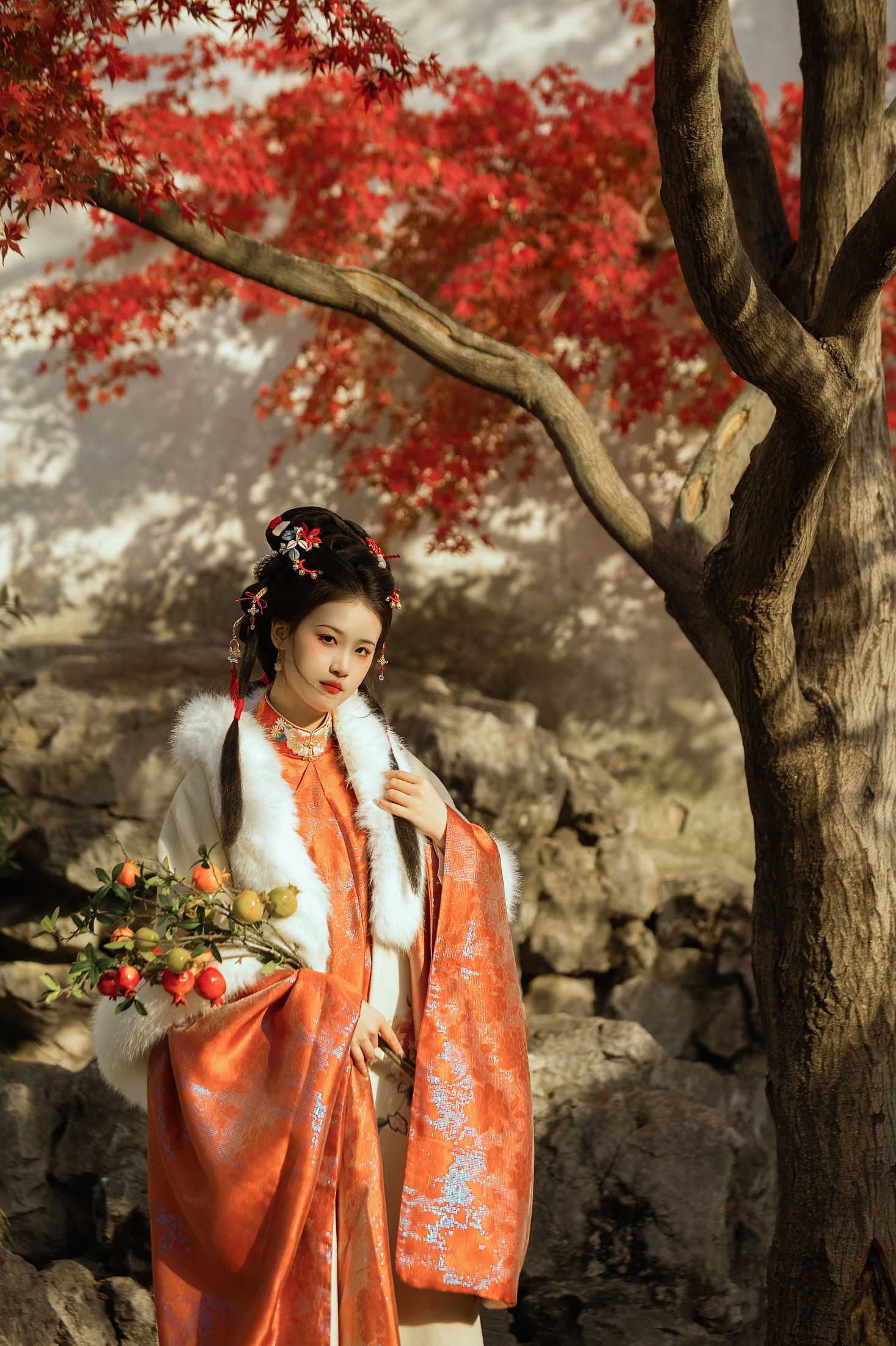 图片[4] - 婕妤 - 《庭院红叶》[41P] - 机器猫次元 - 机器猫次元