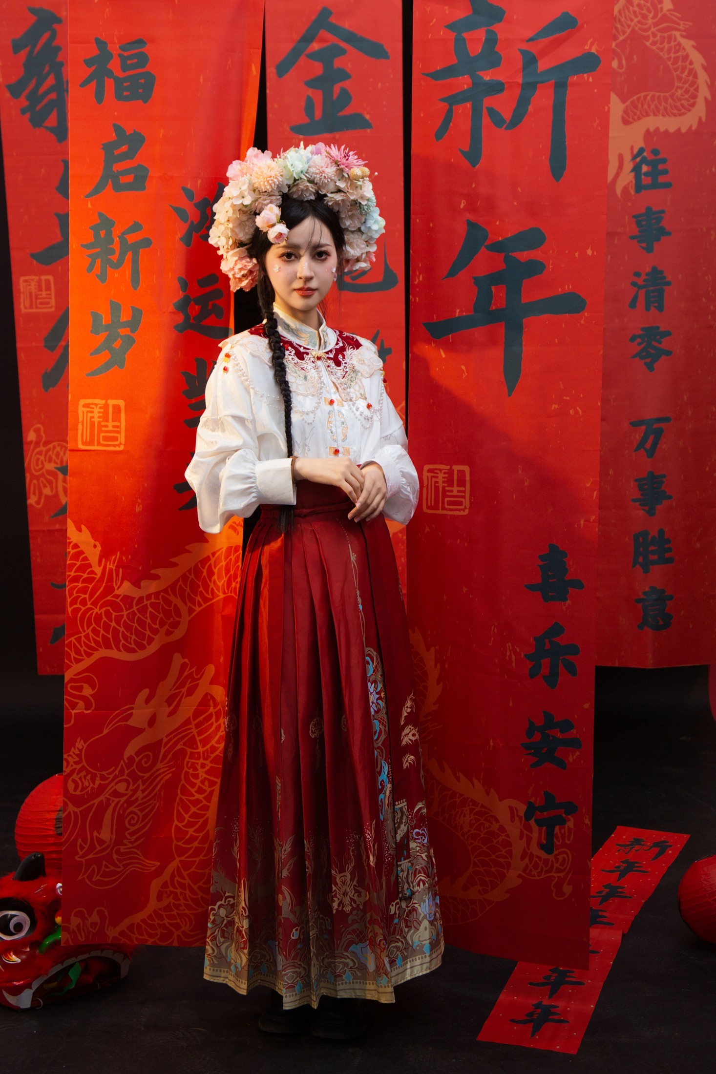 图片[4] - 壹萱- 《簪花马面裙》[28P] - 机器猫次元 - 机器猫次元