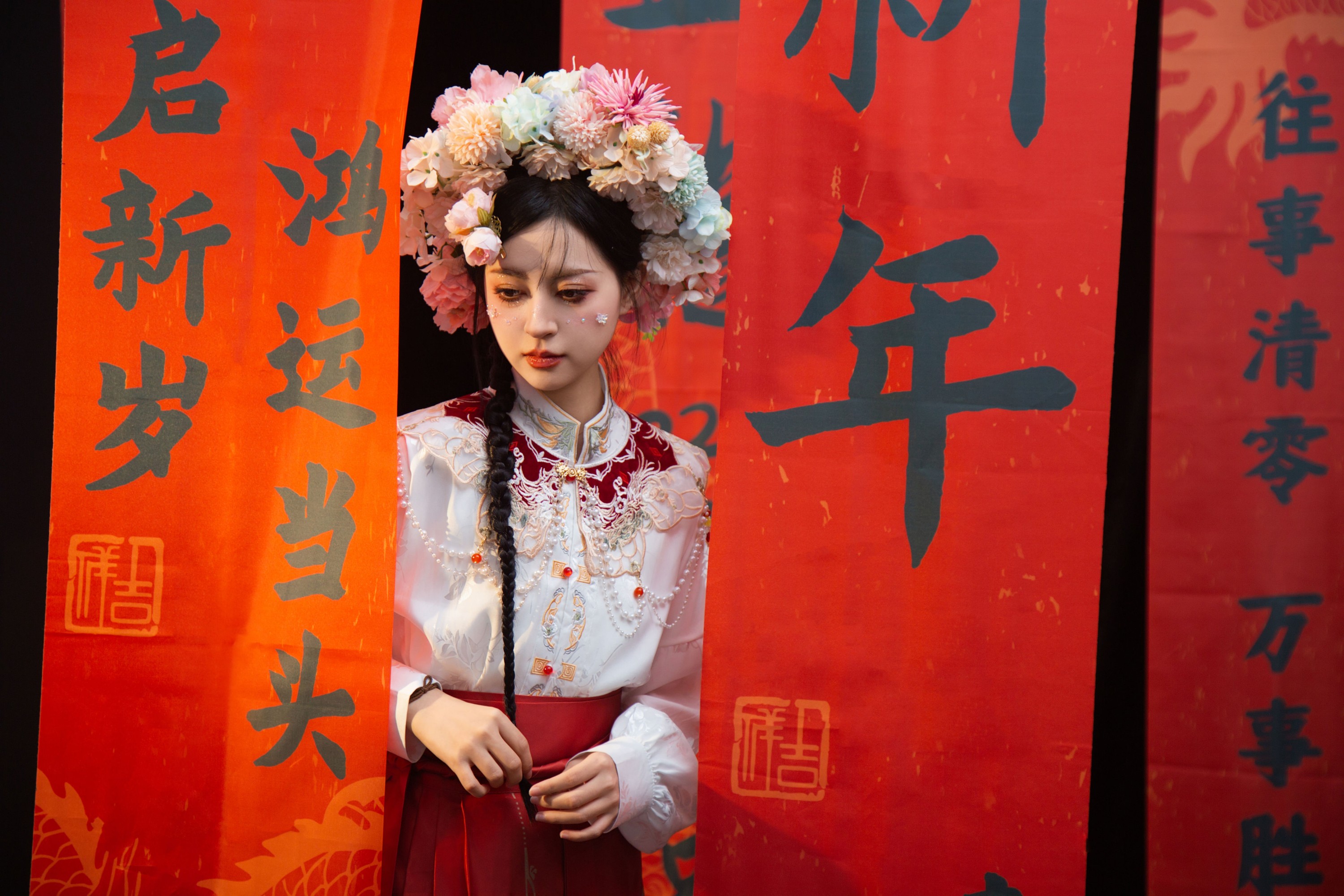图片[5] - 壹萱- 《簪花马面裙》[28P] - 机器猫次元 - 机器猫次元
