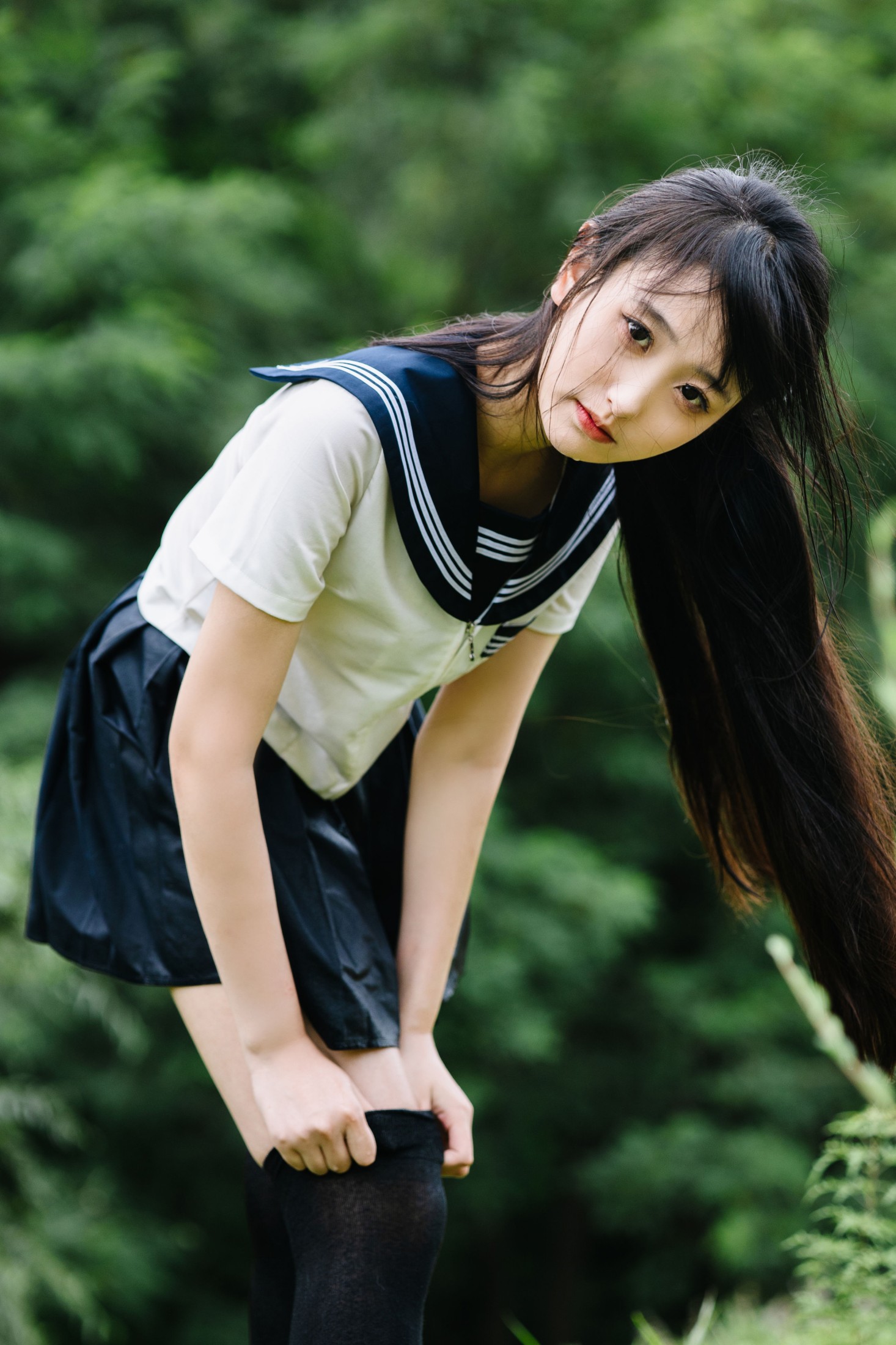 图片[8] - 捏捏新酱 - 《JK水少女》[22P] - 机器猫次元 - 机器猫次元