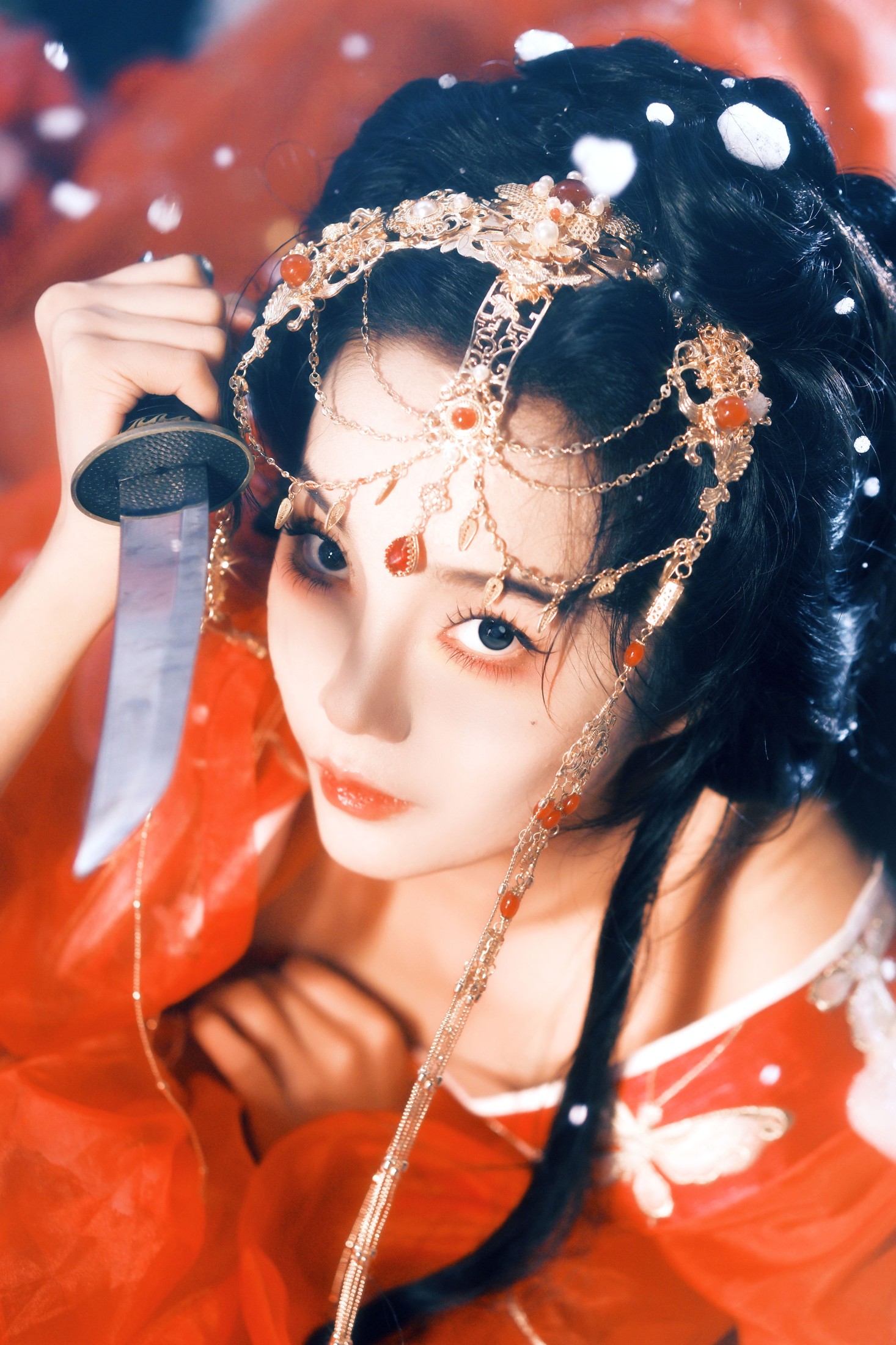 图片[8] - 郭美林子 - 《雪中红衣》[21P] - 机器猫次元 - 机器猫次元