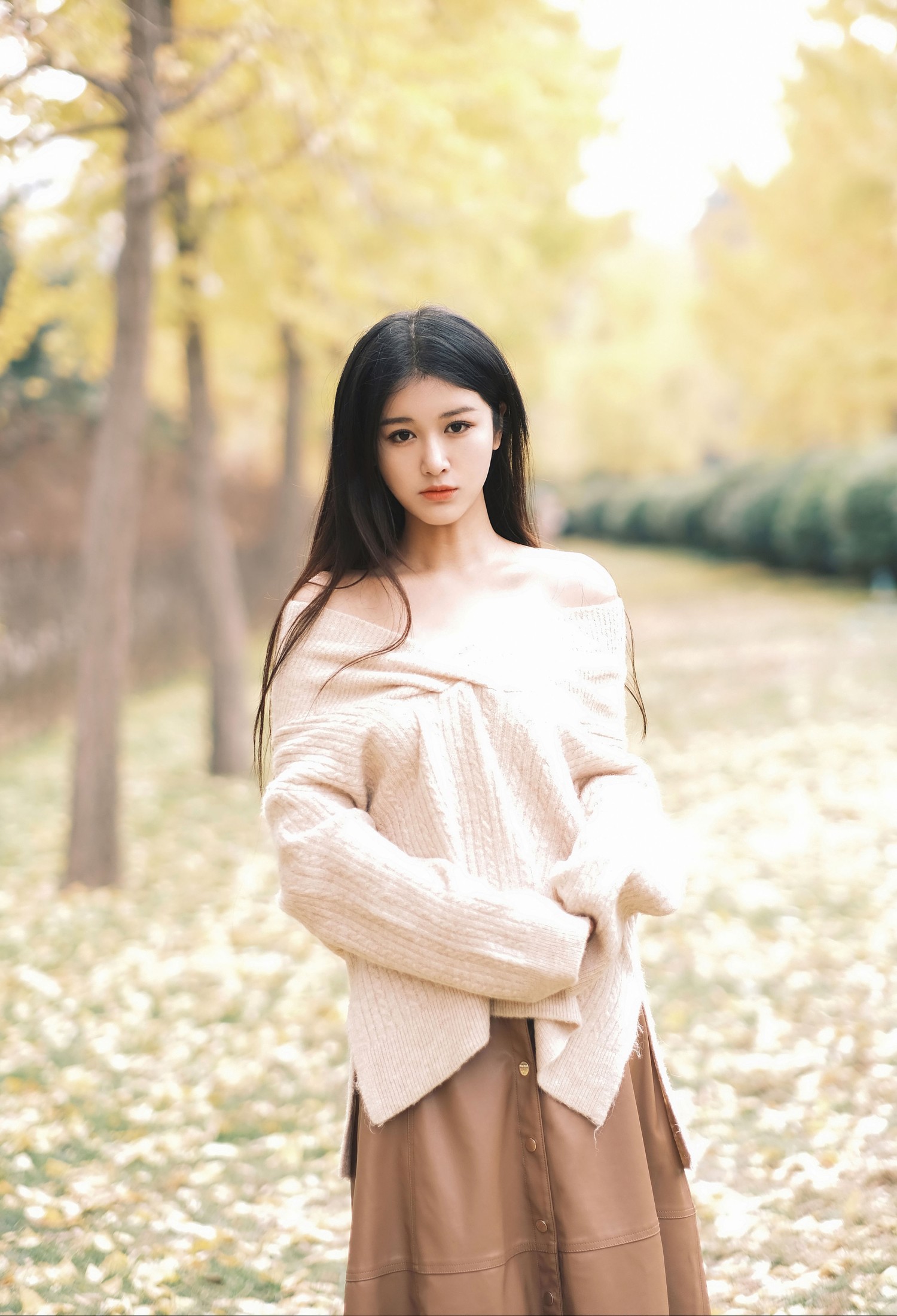 图片[3] - 尚熠晗Momooly - 《秋日银杏下的少女情怀》[21P] - 机器猫次元 - 机器猫次元