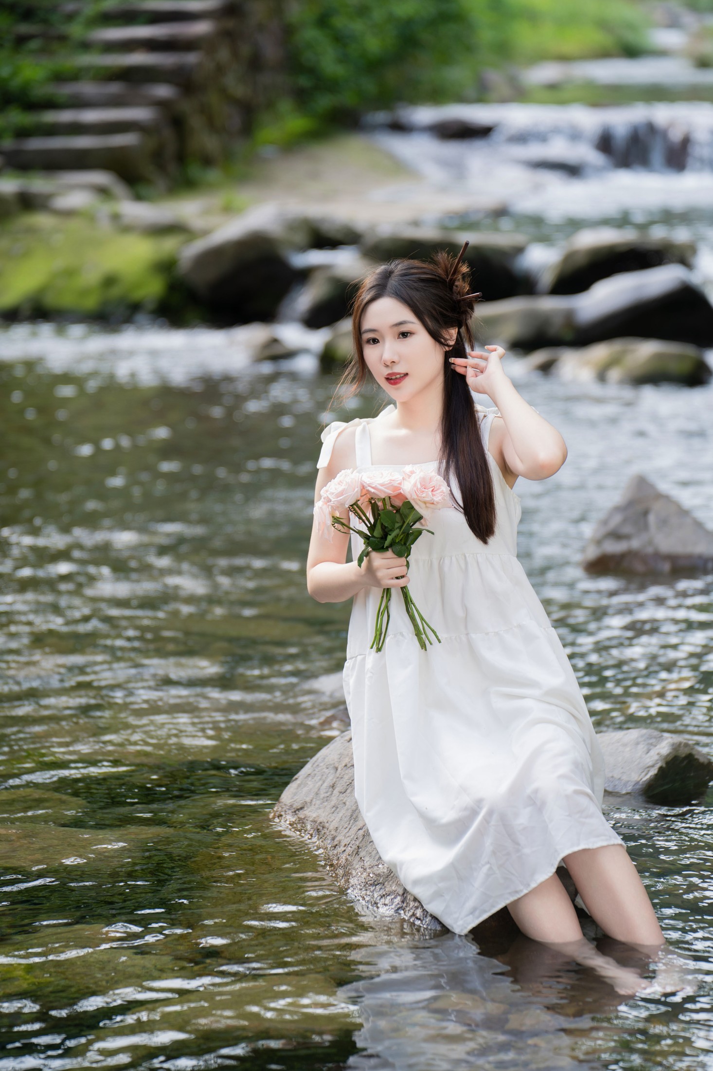 图片[8] - 天慧 - 《夏日小溪边》[30P] - 机器猫次元 - 机器猫次元