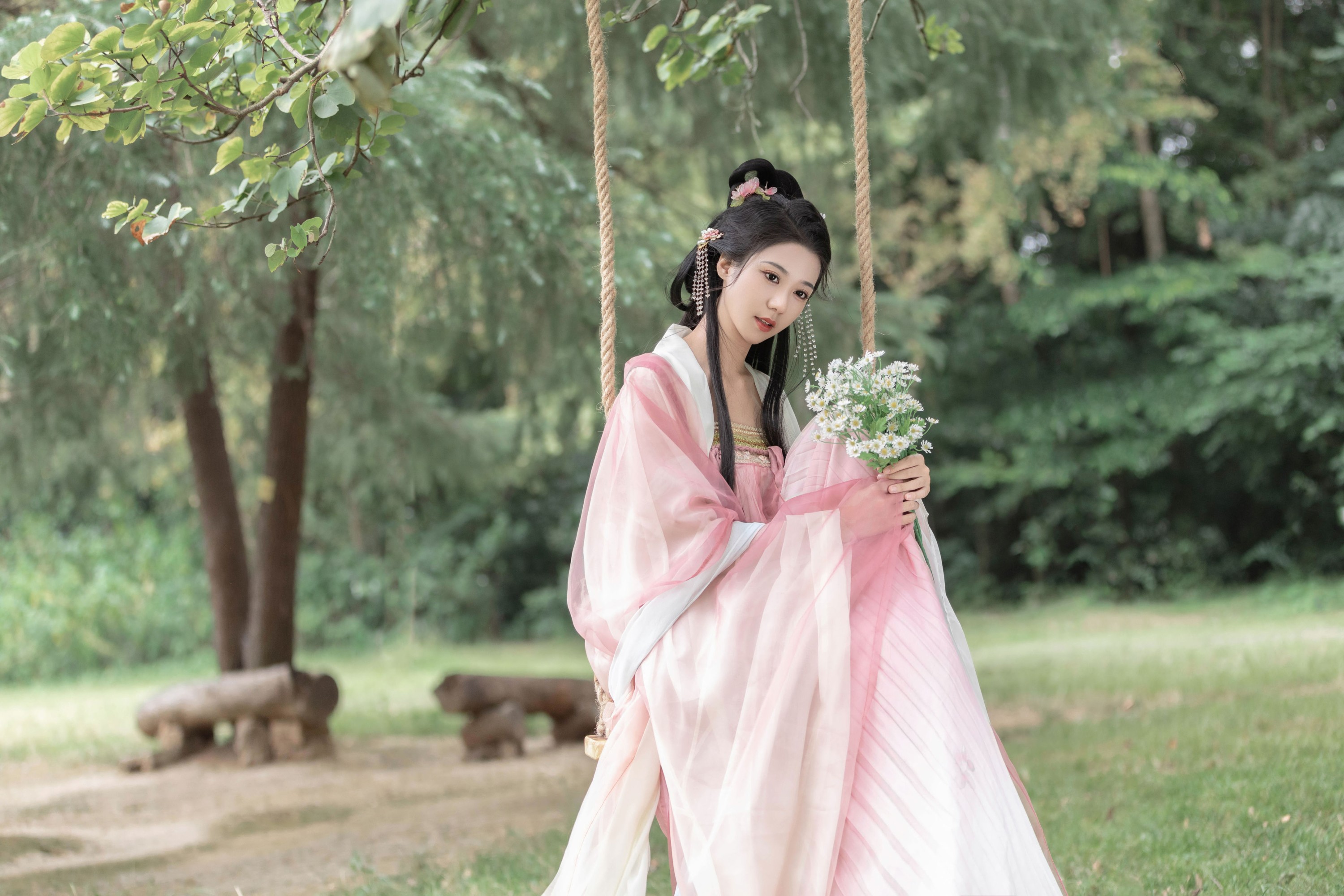 图片[8] - lsababe - 《上春山》[27P] - 机器猫次元 - 机器猫次元