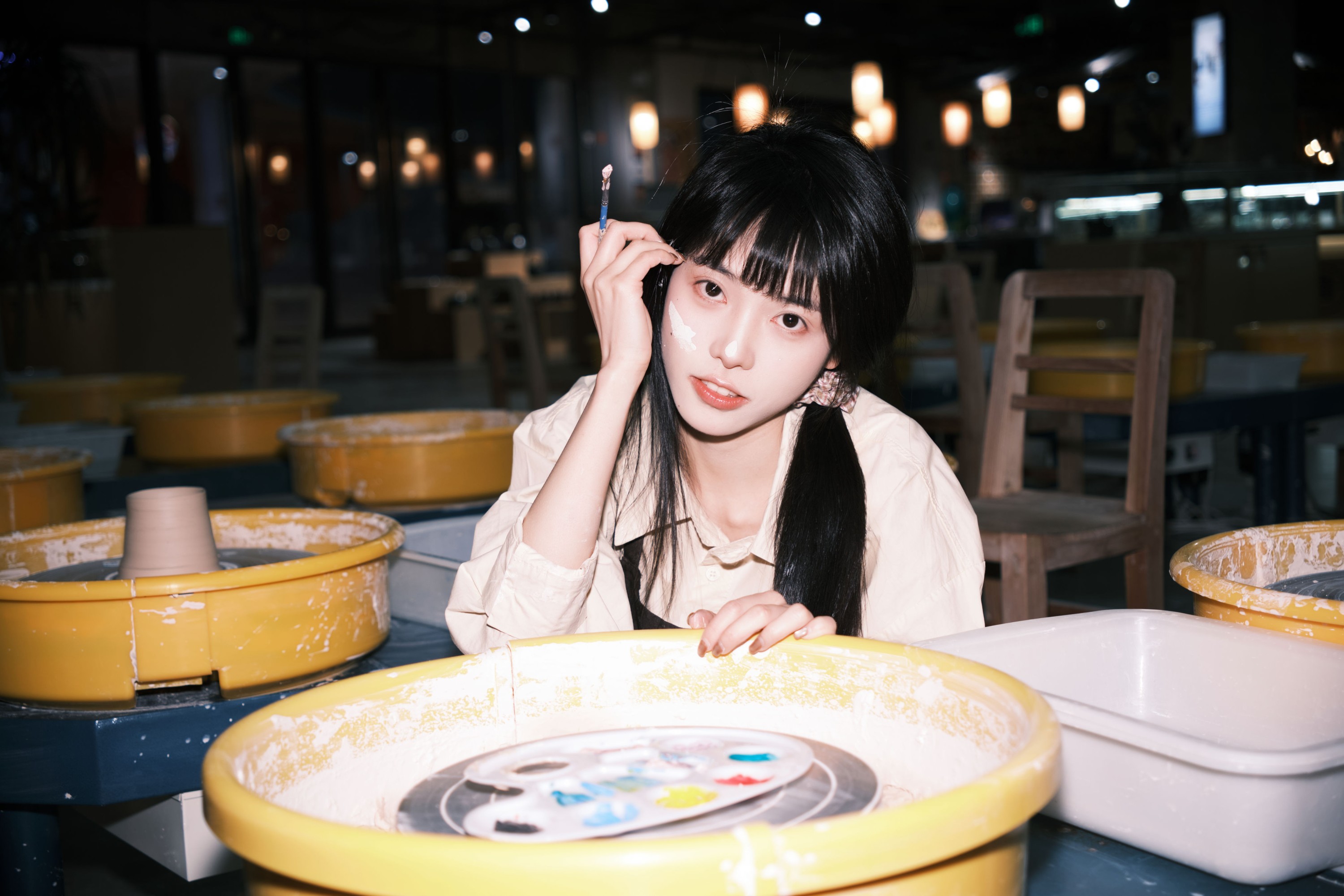 图片[4] - 小松麻奈 - 《陶艺时光》[50P] - 机器猫次元 - 机器猫次元