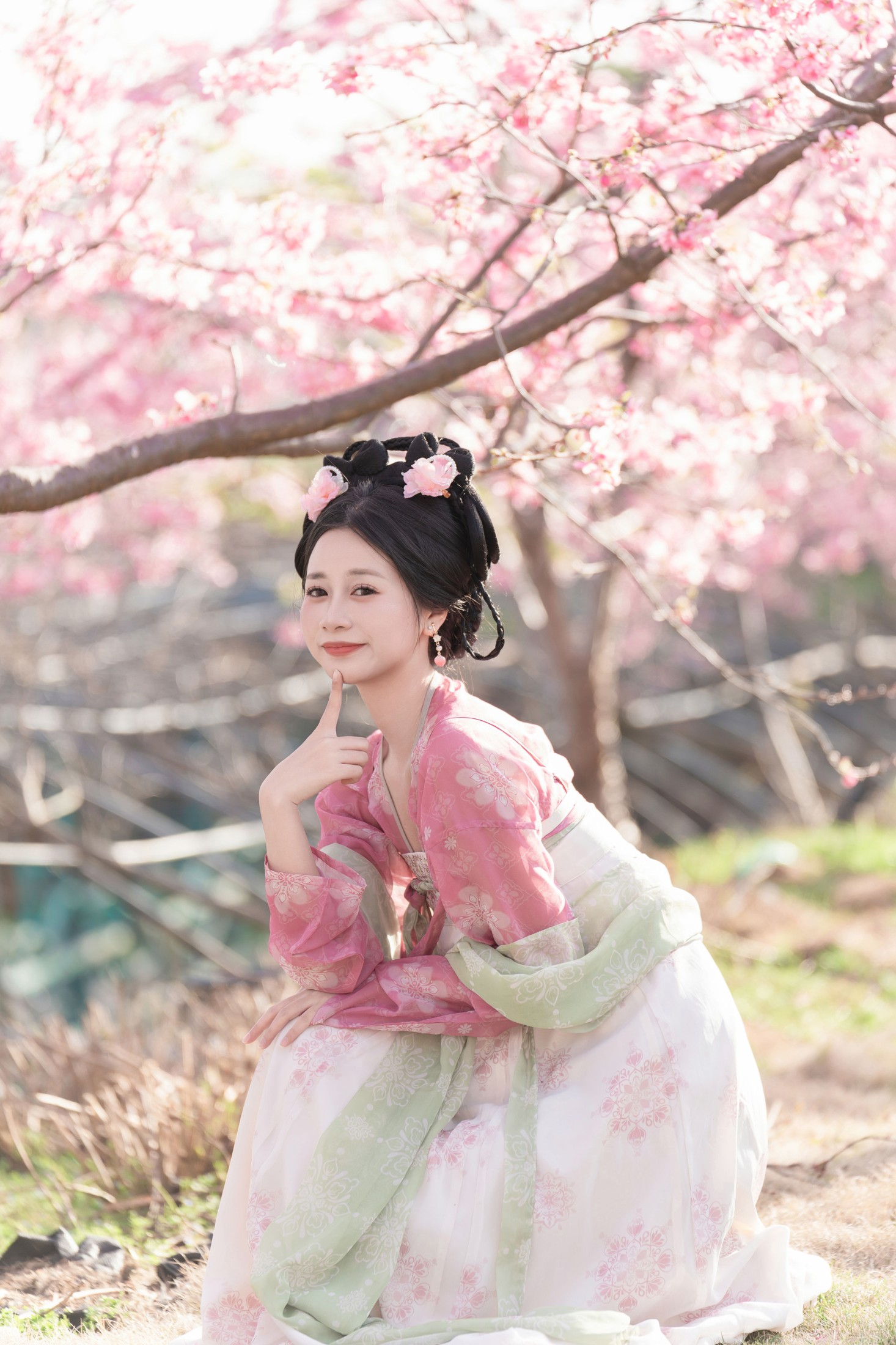图片[4] - 橙子舒 - 《樱花汉服》[23P] - 机器猫次元 - 机器猫次元