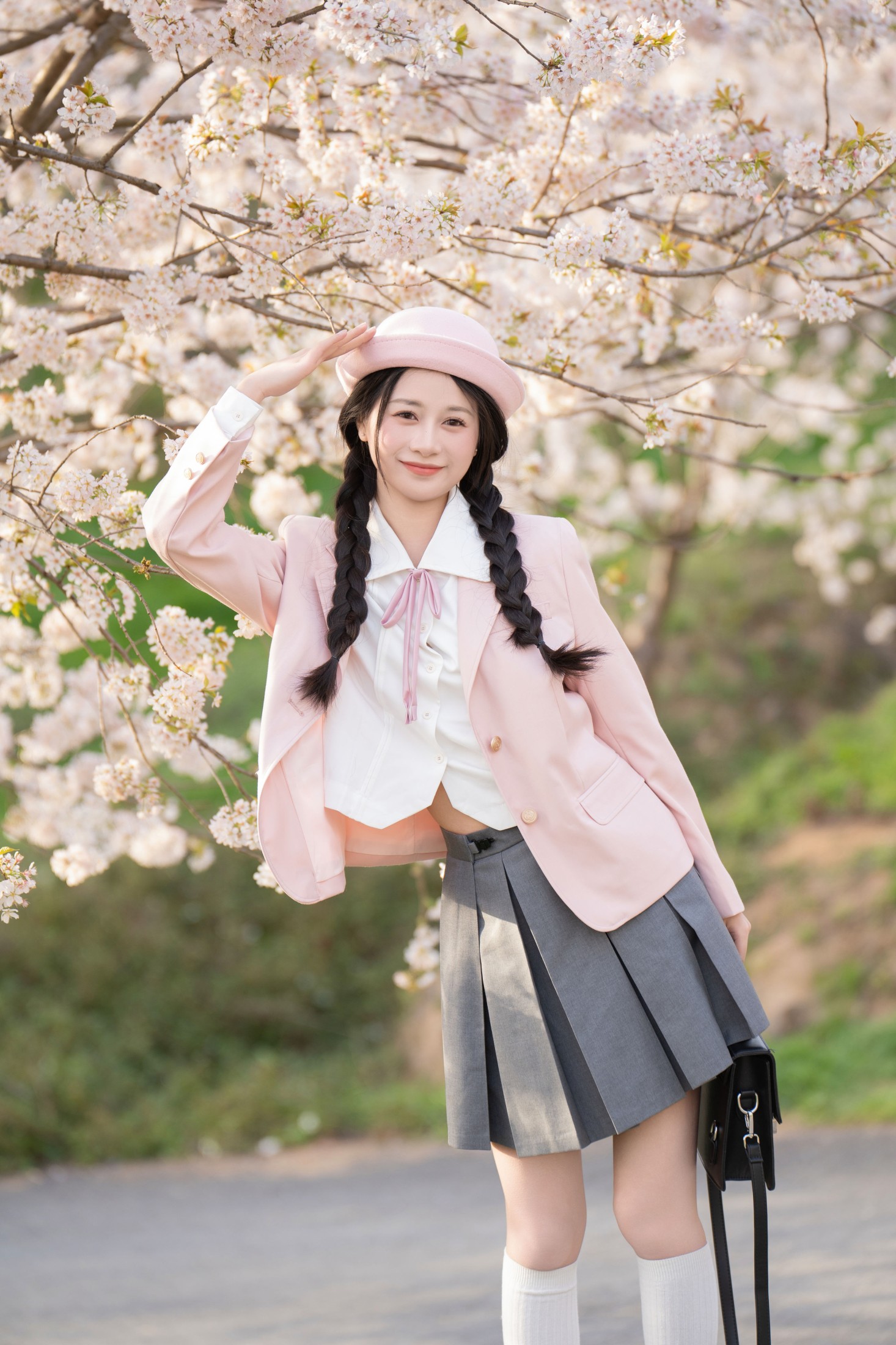 图片[5] - 橙子舒 - 《粉色jk》[22P] - 机器猫次元 - 机器猫次元