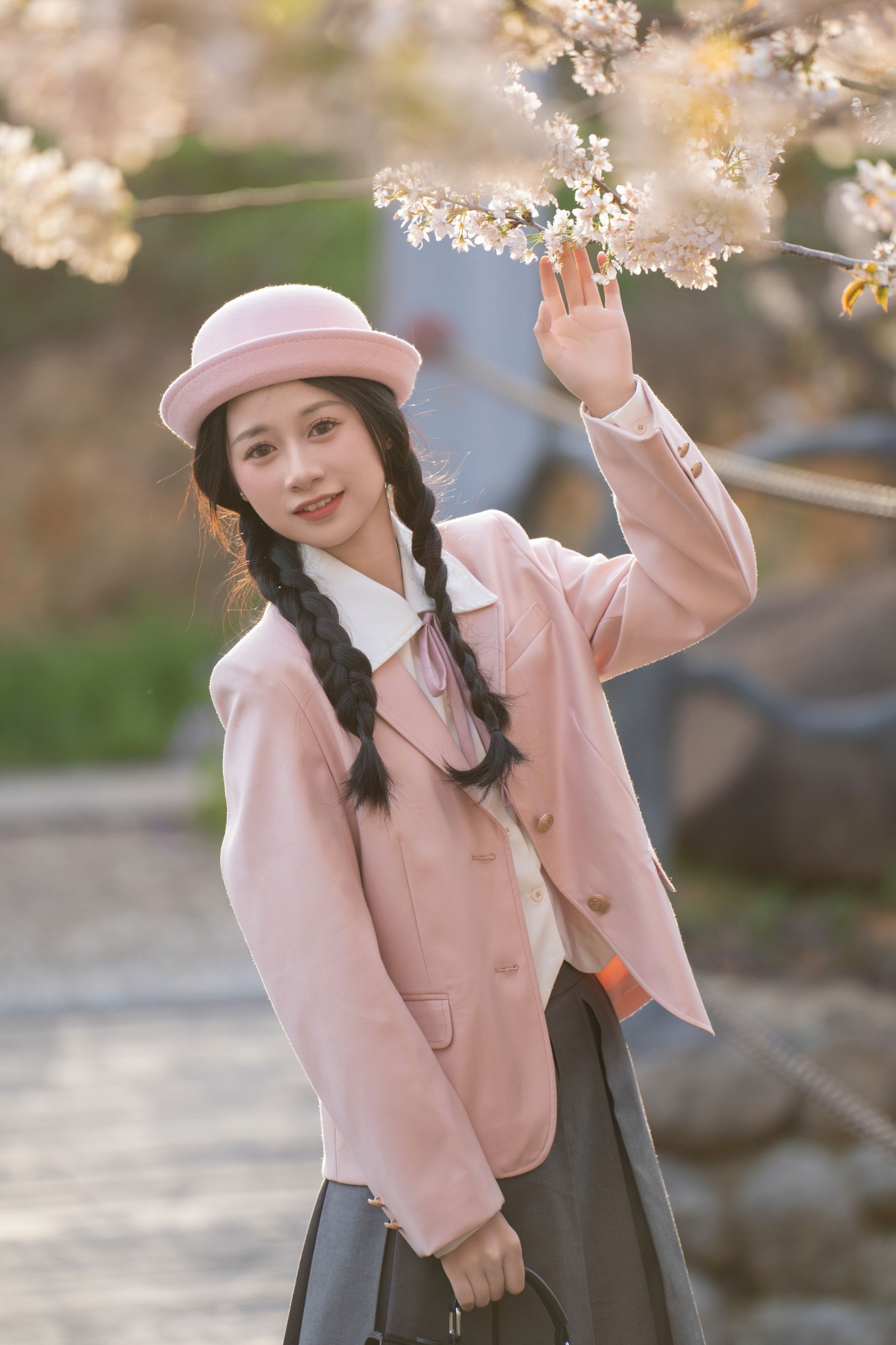 图片[3] - 橙子舒 - 《粉色jk》[22P] - 机器猫次元 - 机器猫次元