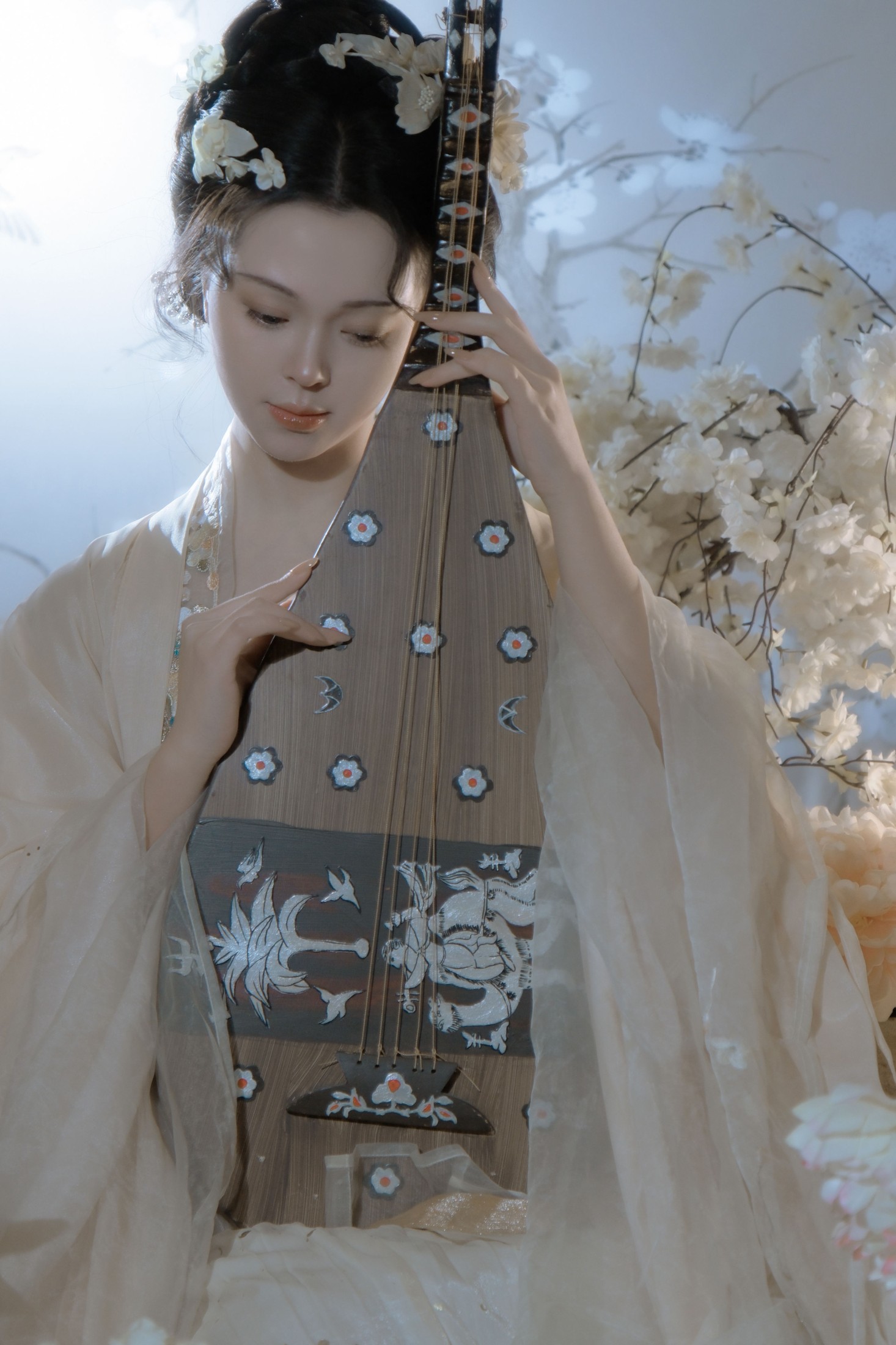 图片[3] - 花与她 - 《她清冷如月光》[23P] - 机器猫次元 - 机器猫次元