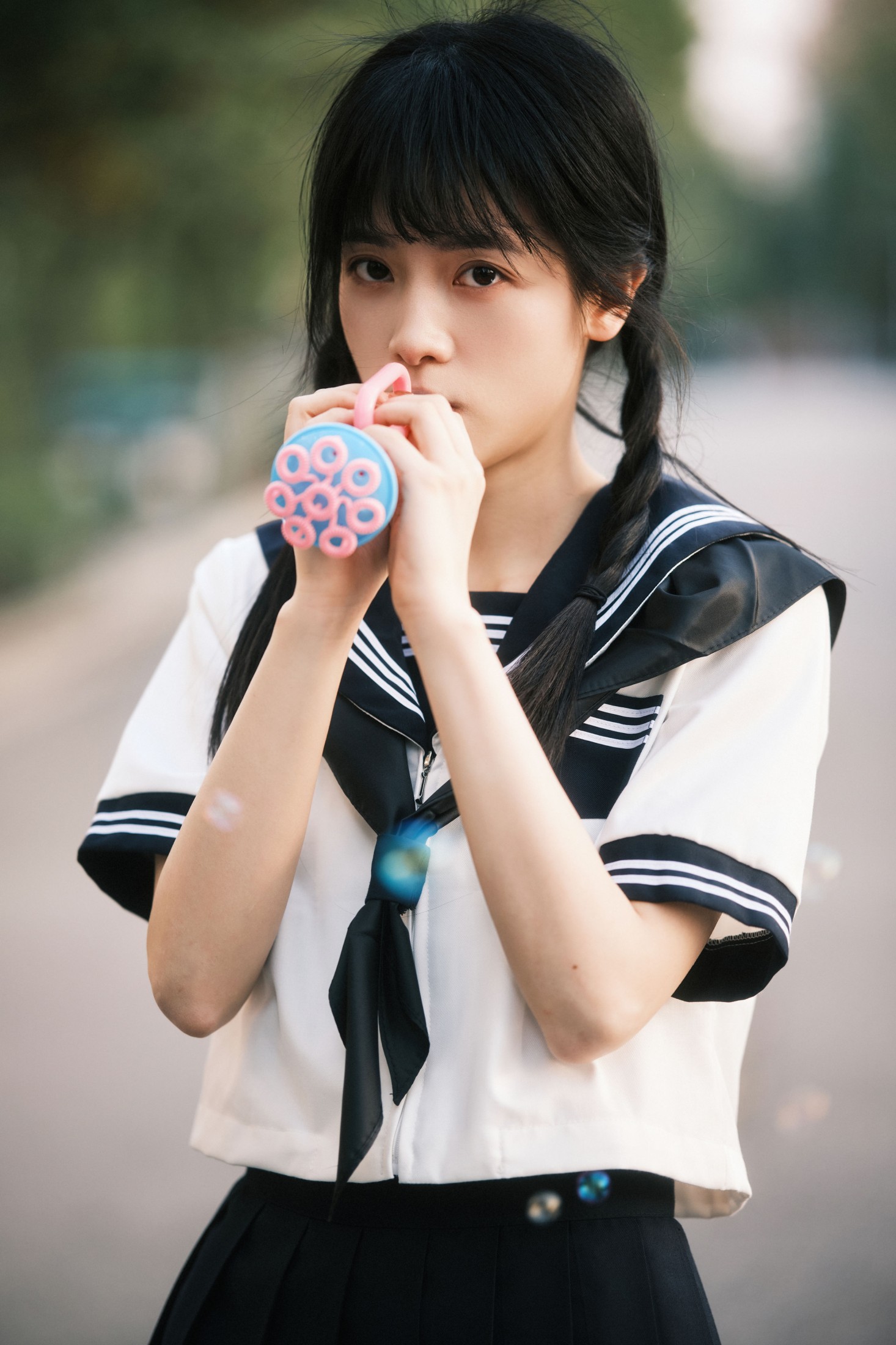 图片[3] - 小松麻奈 - 《校园jk》[22P] - 机器猫次元 - 机器猫次元