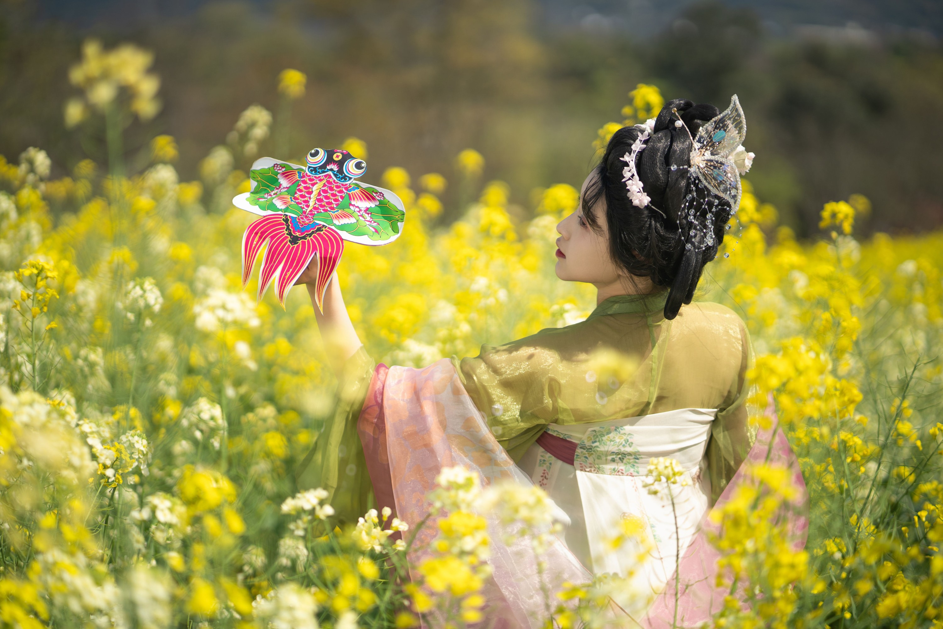 图片[4] - 幼稚园里的浅夏 - 《油菜花》[22P] - 机器猫次元 - 机器猫次元