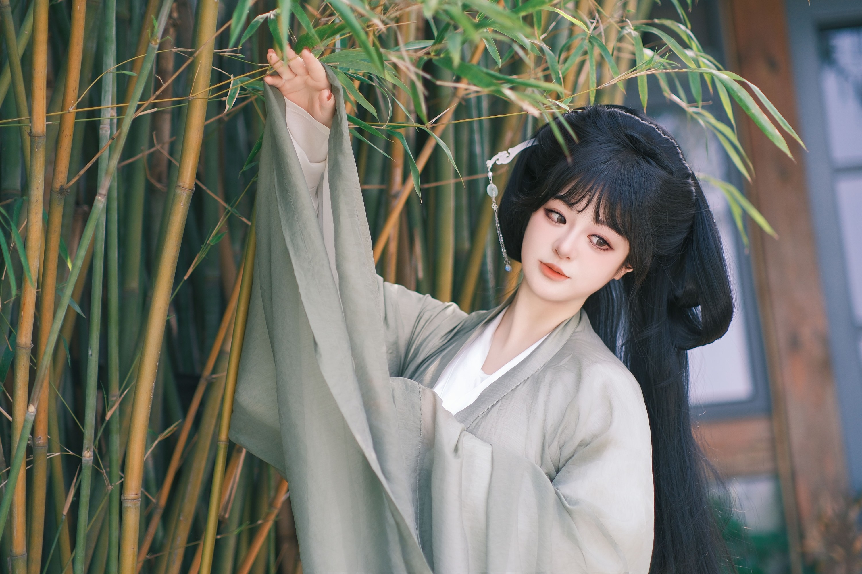 图片[3] - 不可爱的禾禾喵 - 《竹林游》[34P] - 机器猫次元 - 机器猫次元