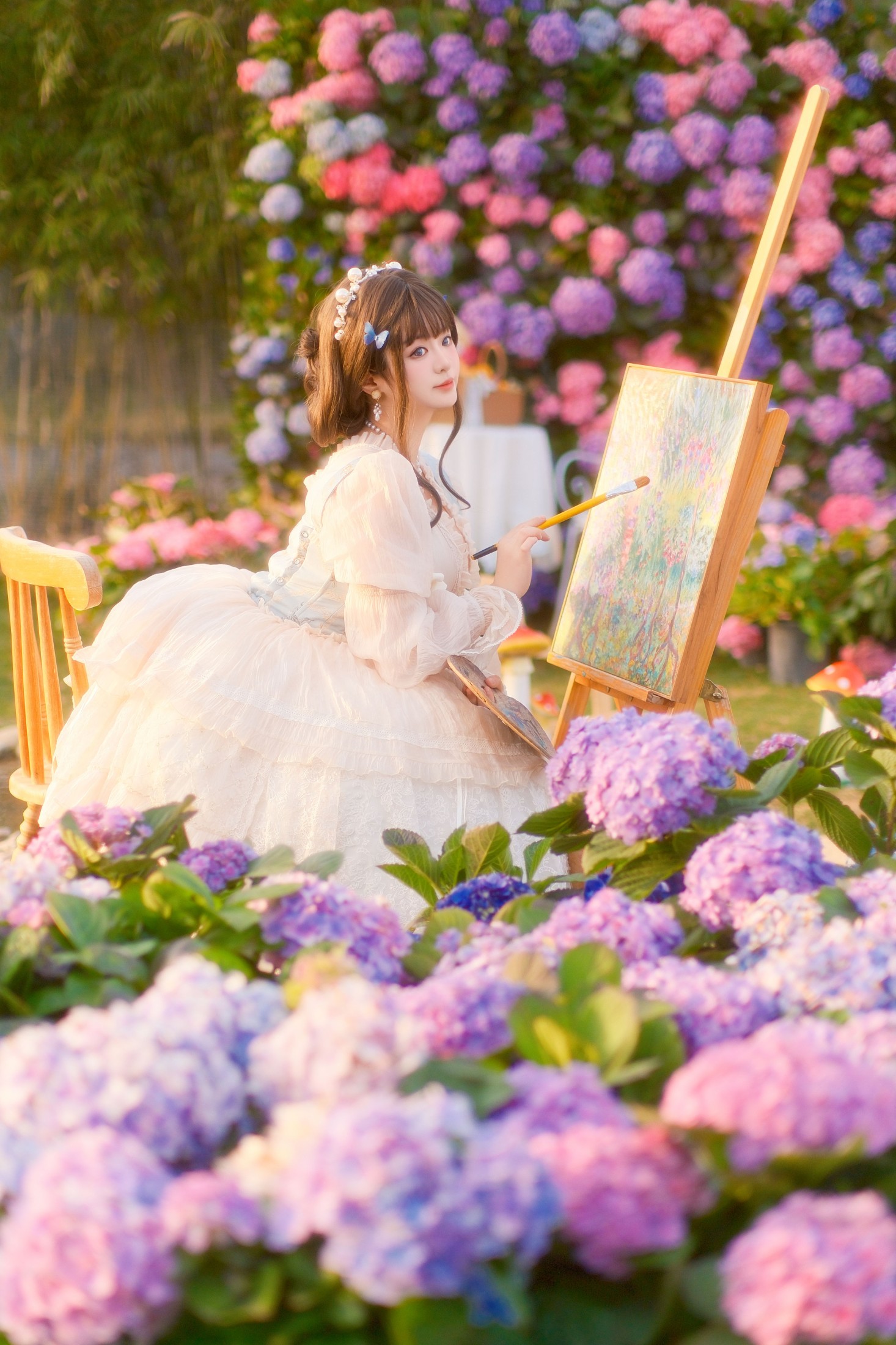 图片[8] - 不可爱的禾禾喵 - 《油画少女》[22P] - 机器猫次元 - 机器猫次元